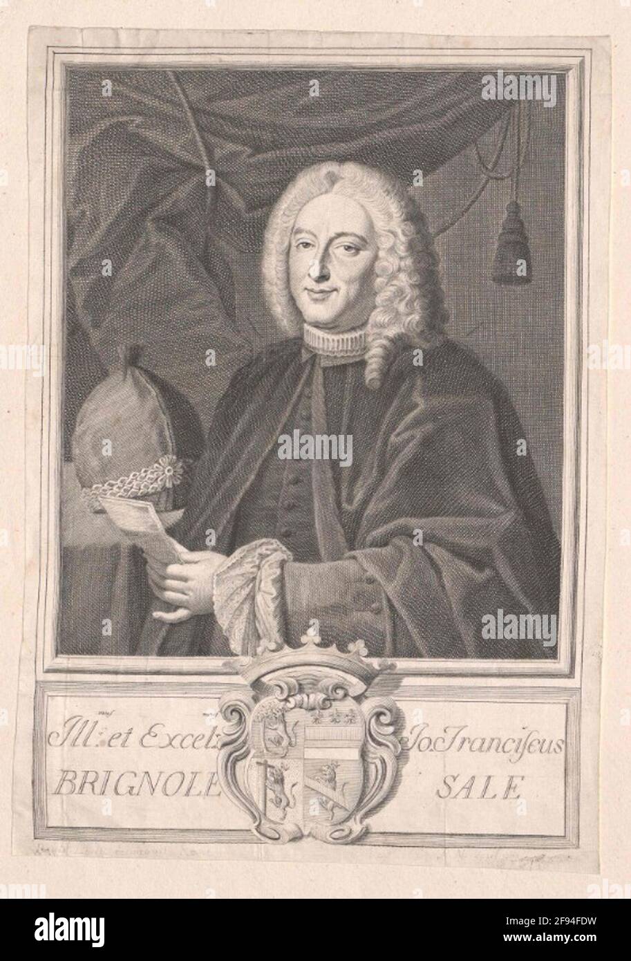 Brignole Sale, Giovanni Francesco Der Jüngere. Stock Photo