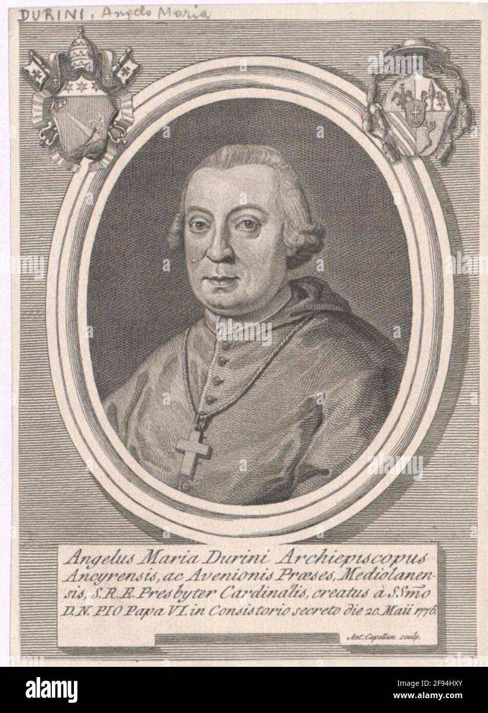 Durini, Angelo Maria Stock Photo Alamy