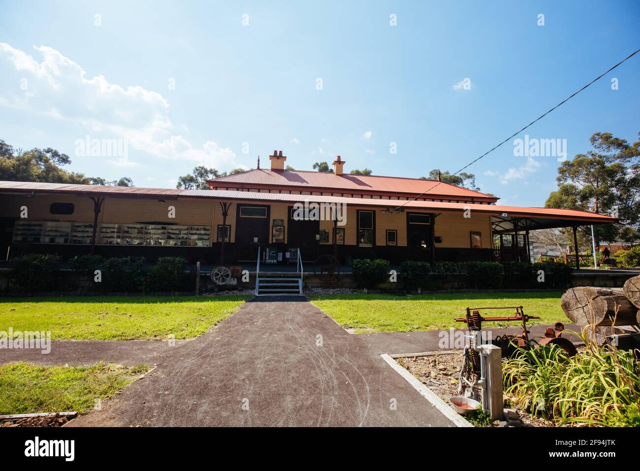 Upper Yarra Museum in Yarra Junction Australia Stock Photo Alamy