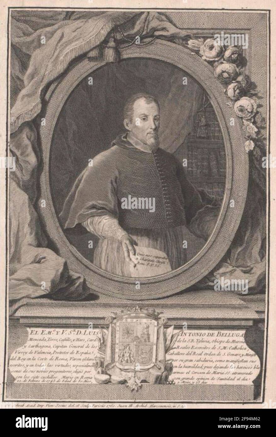 Belluga and Moncada, Luis Antonio Stock Photo Alamy