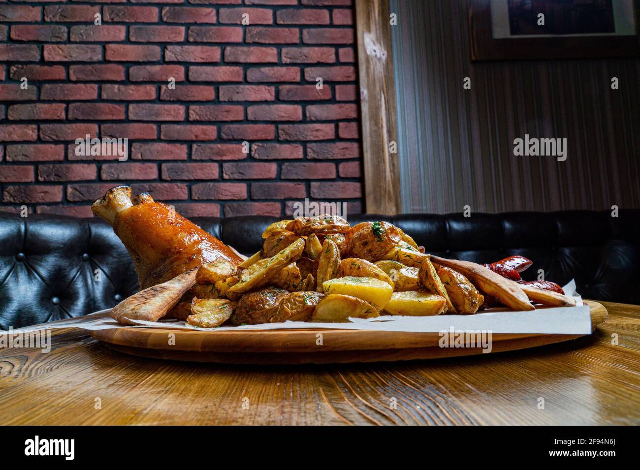 Buffalo chicken wings with cayenne pepper sauce served hot with celery