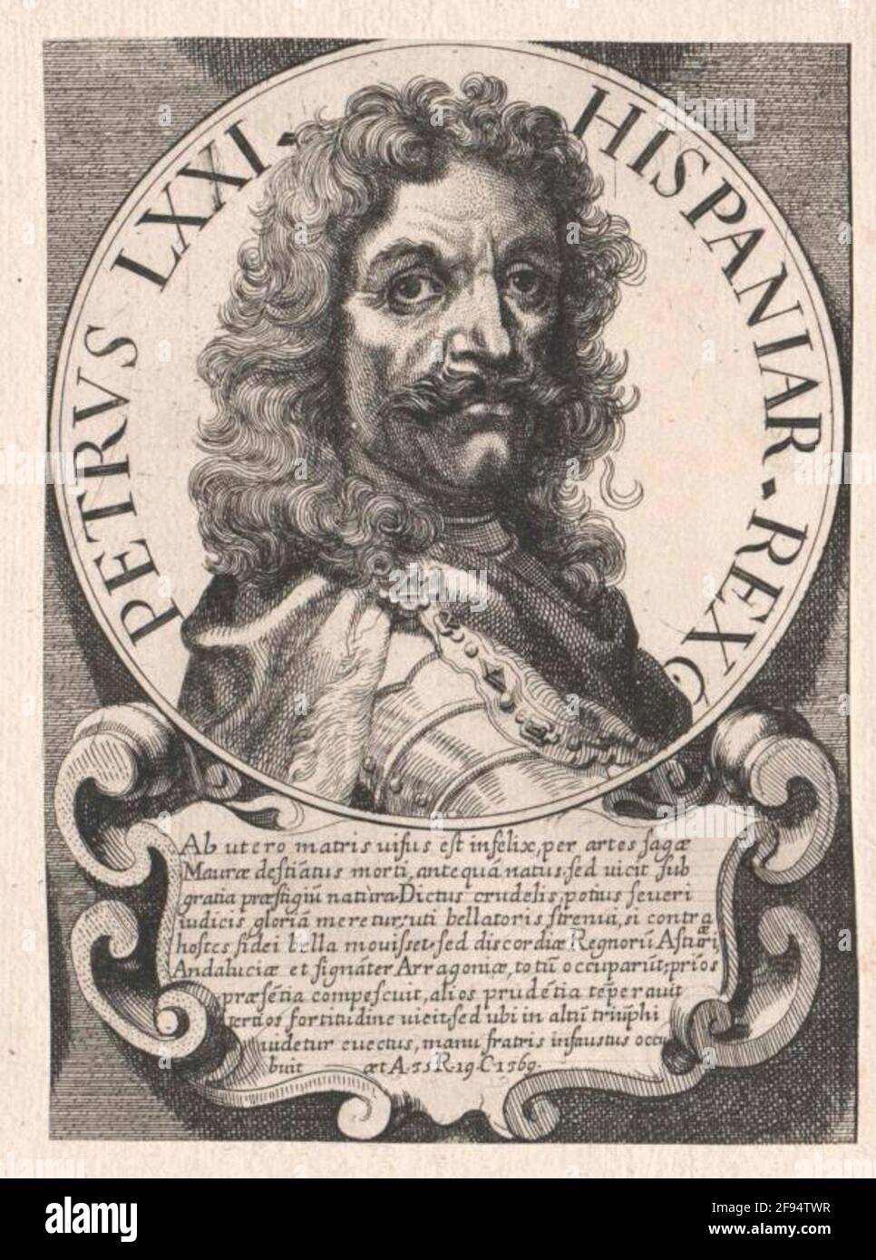 Peter I, King of Castile and León Stock Photo Alamy