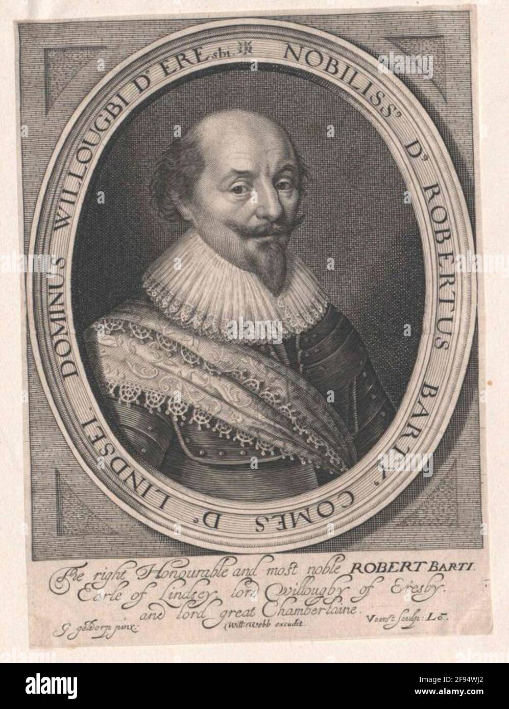 Bertie, 1. Earl of Lindsey, Robert Stock Photo Alamy