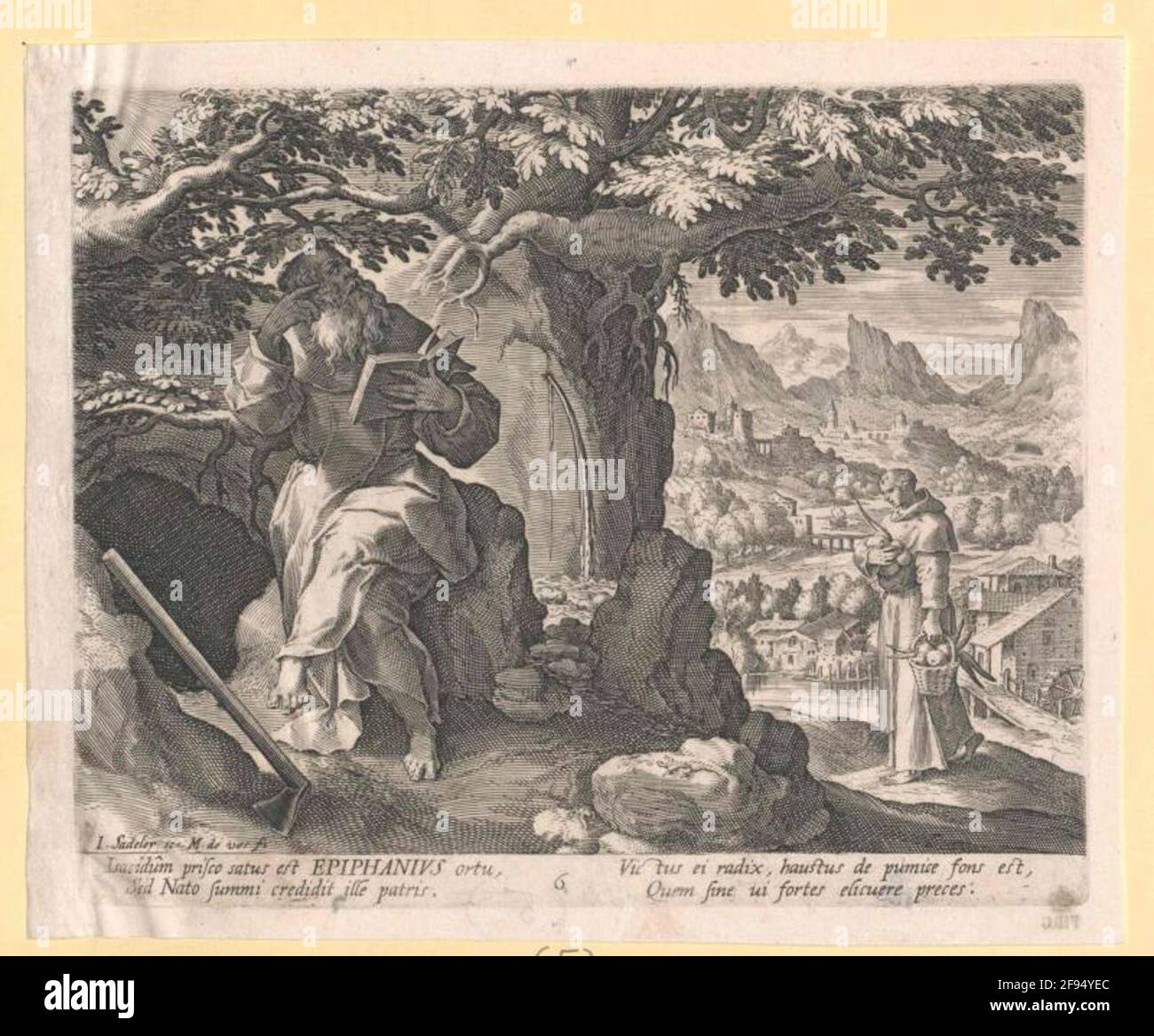 Epiphanius of Salamis, Saint Stock Photo Alamy