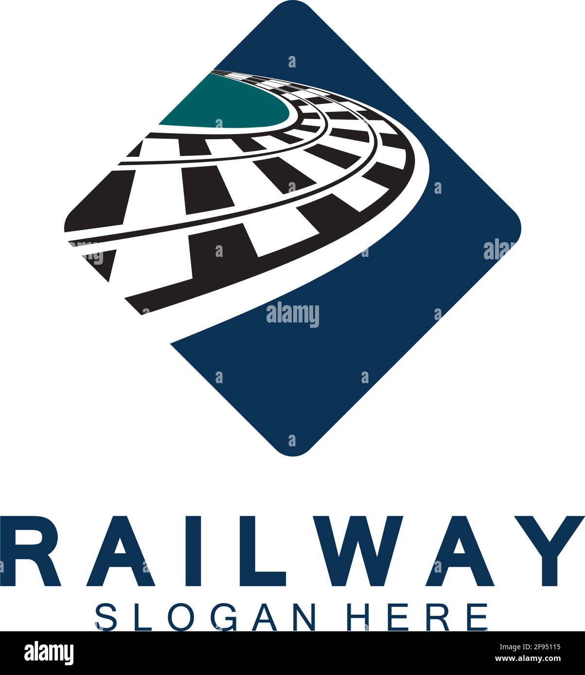 Simple Rail logo vector icon design illustration Stock Vector Image & Art Alamy