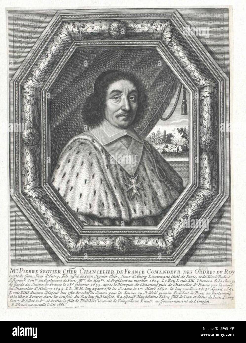 Séguier, Duc de Villemor, Count of Gien, Pierre Stecher: Moncornet ...