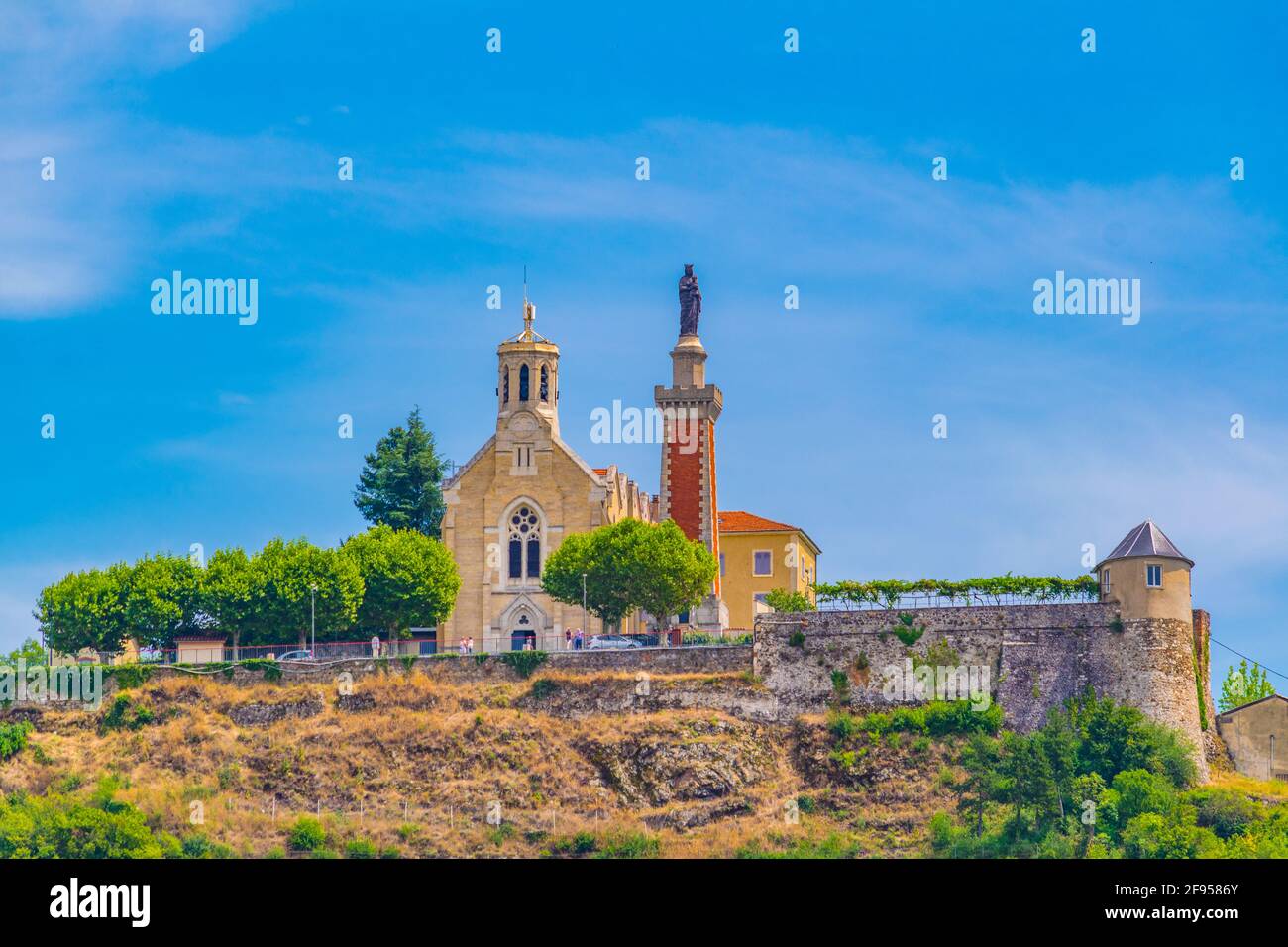 chapel NotreDame de la Salette in Vienne, France Stock Photo Alamy