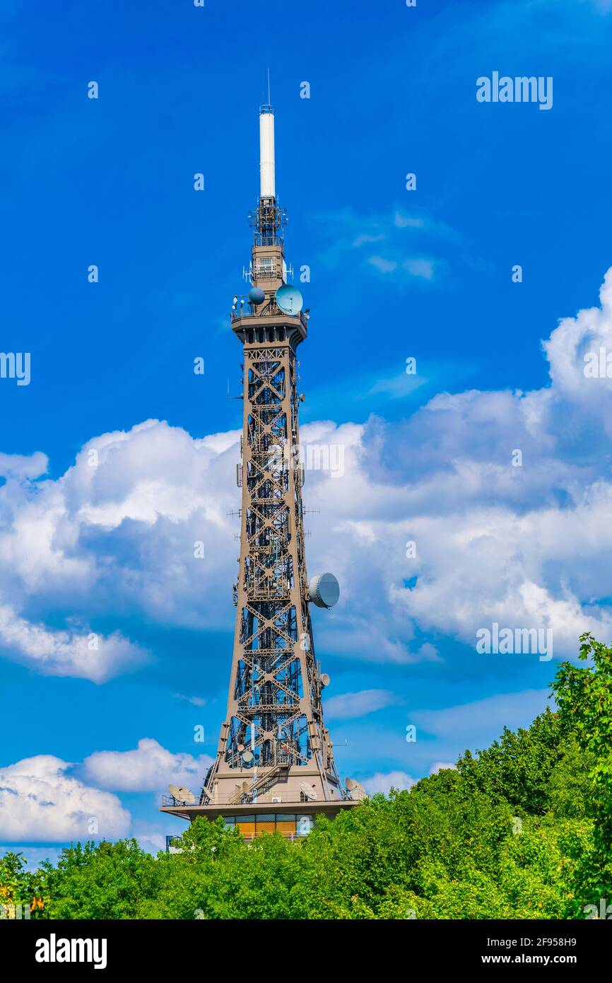 Metallic tower of fourviere hi-res stock photography and images - Alamy