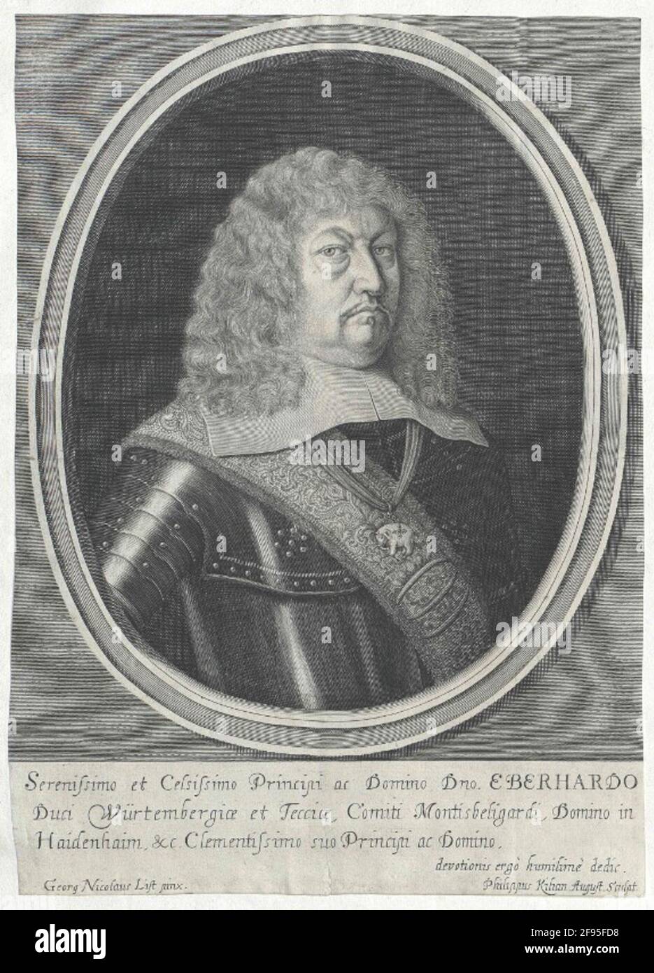 Eberhard III., Duke of Württemberg Stock Photo Alamy