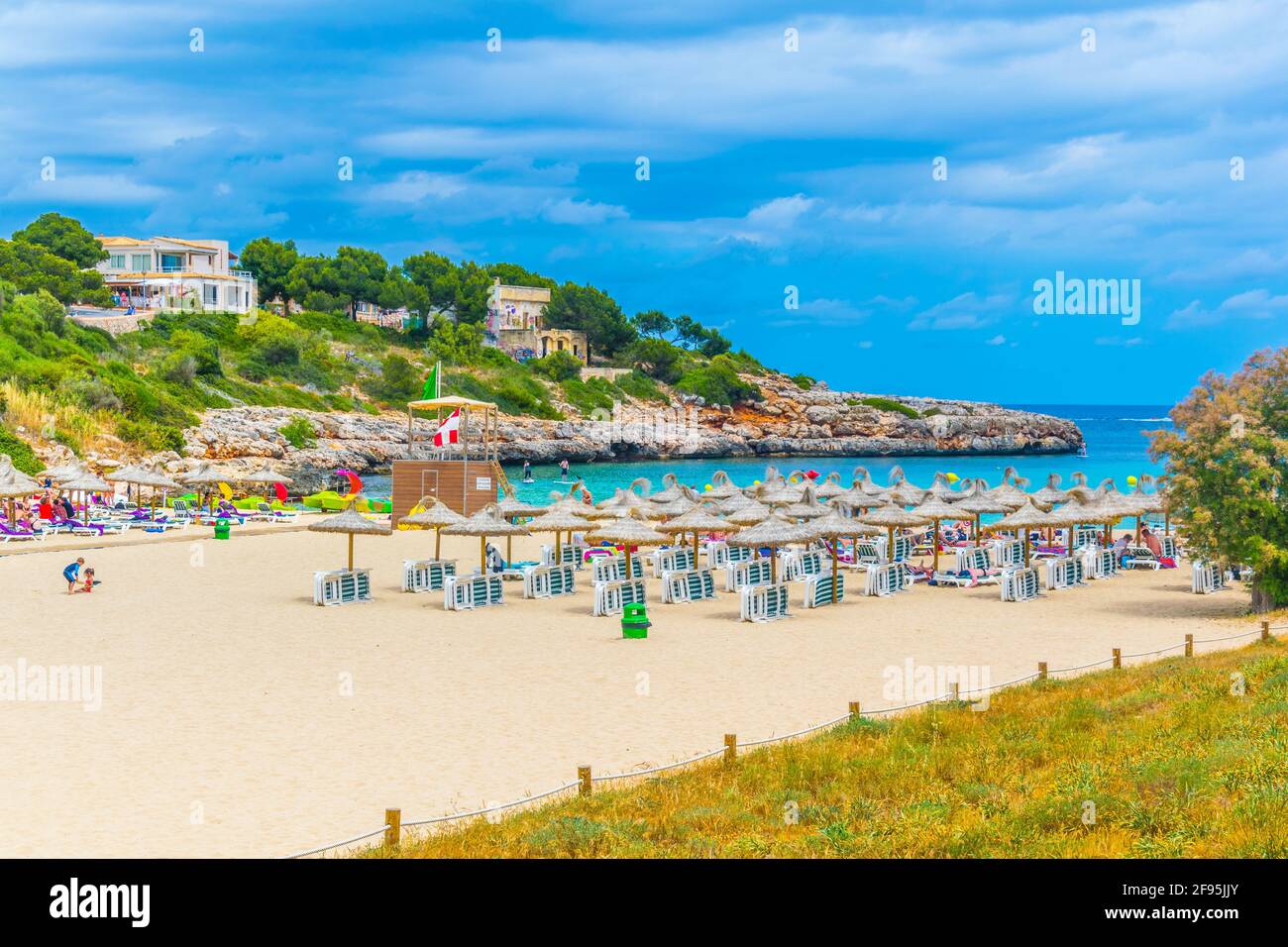 Cala Marcal Beach At Mallorca, Spain Stock Photo - Alamy