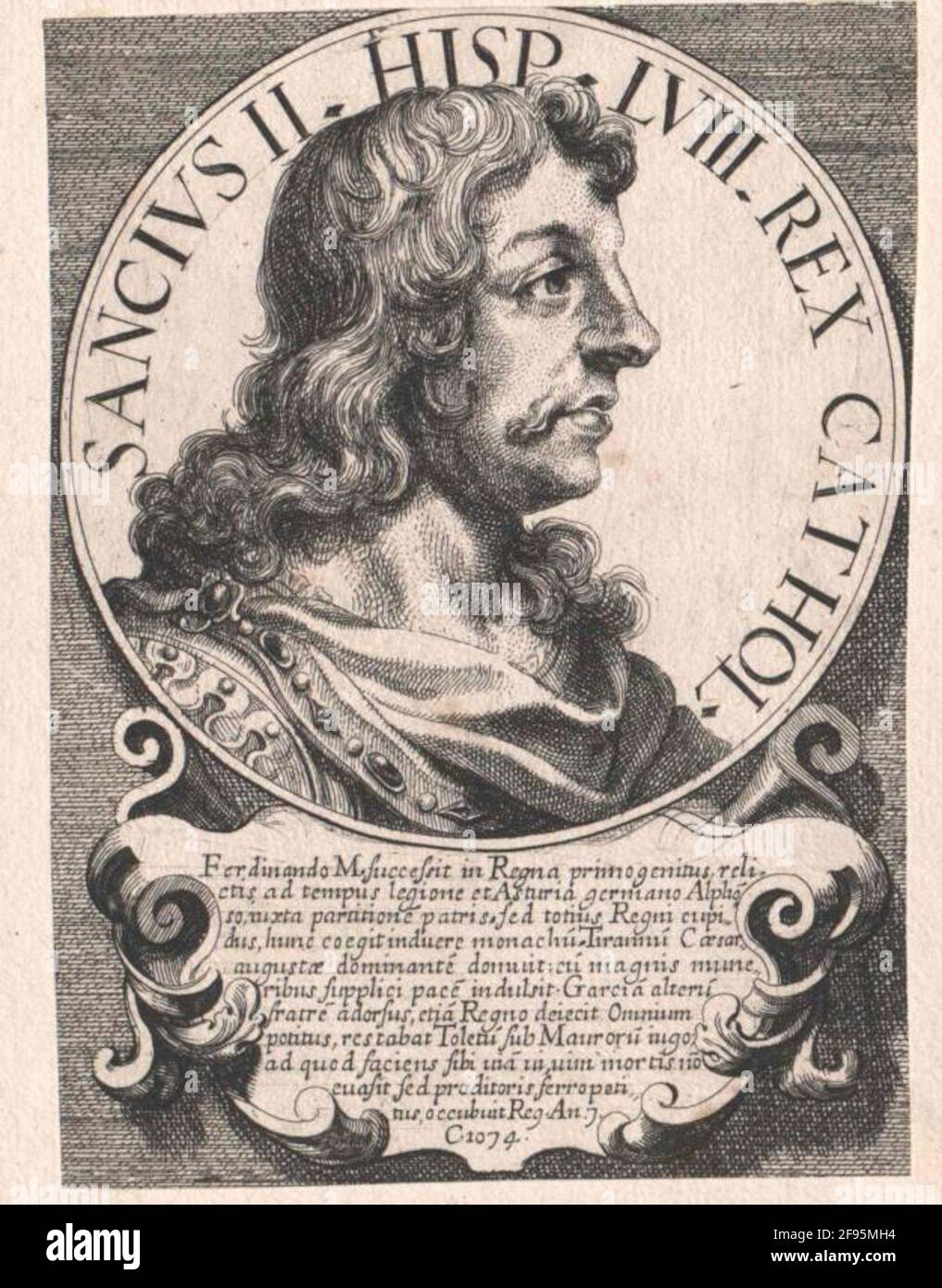 Sancho II., King of Castile Stock Photo Alamy