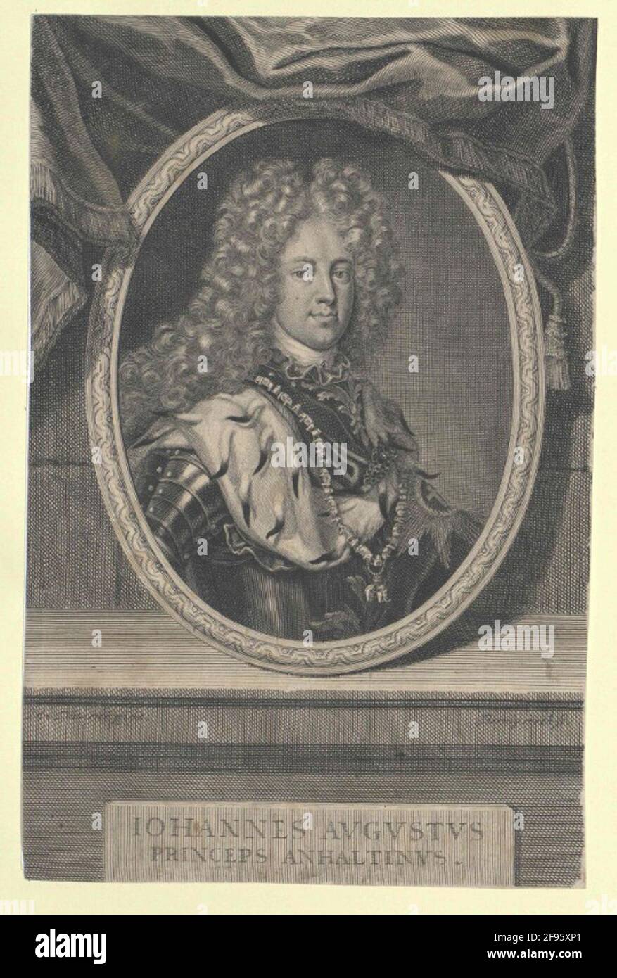 AnhaltZerbst, Johann August Prince Stock Photo Alamy