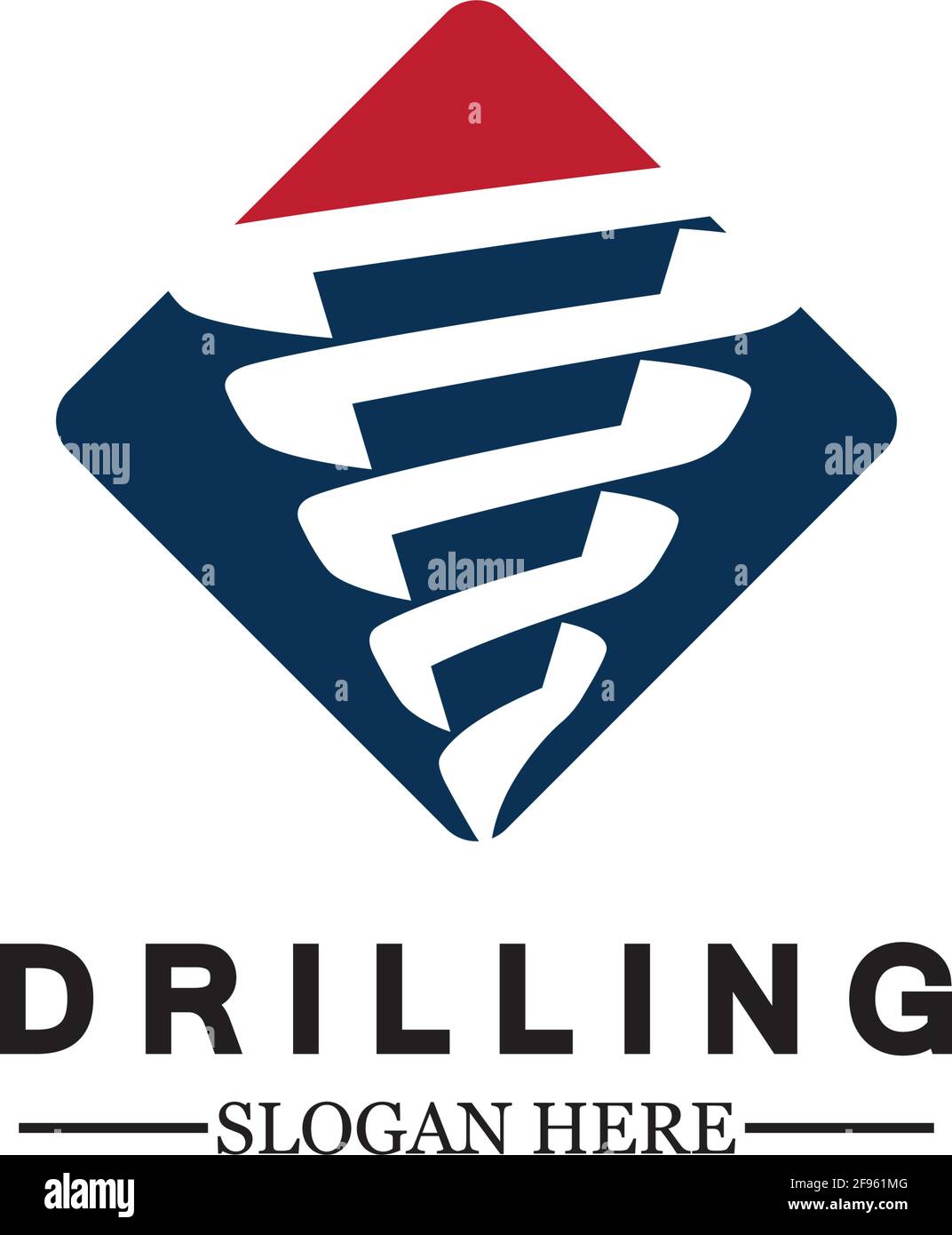 Drill logo icon design template ,Logo for mining / business / bore
