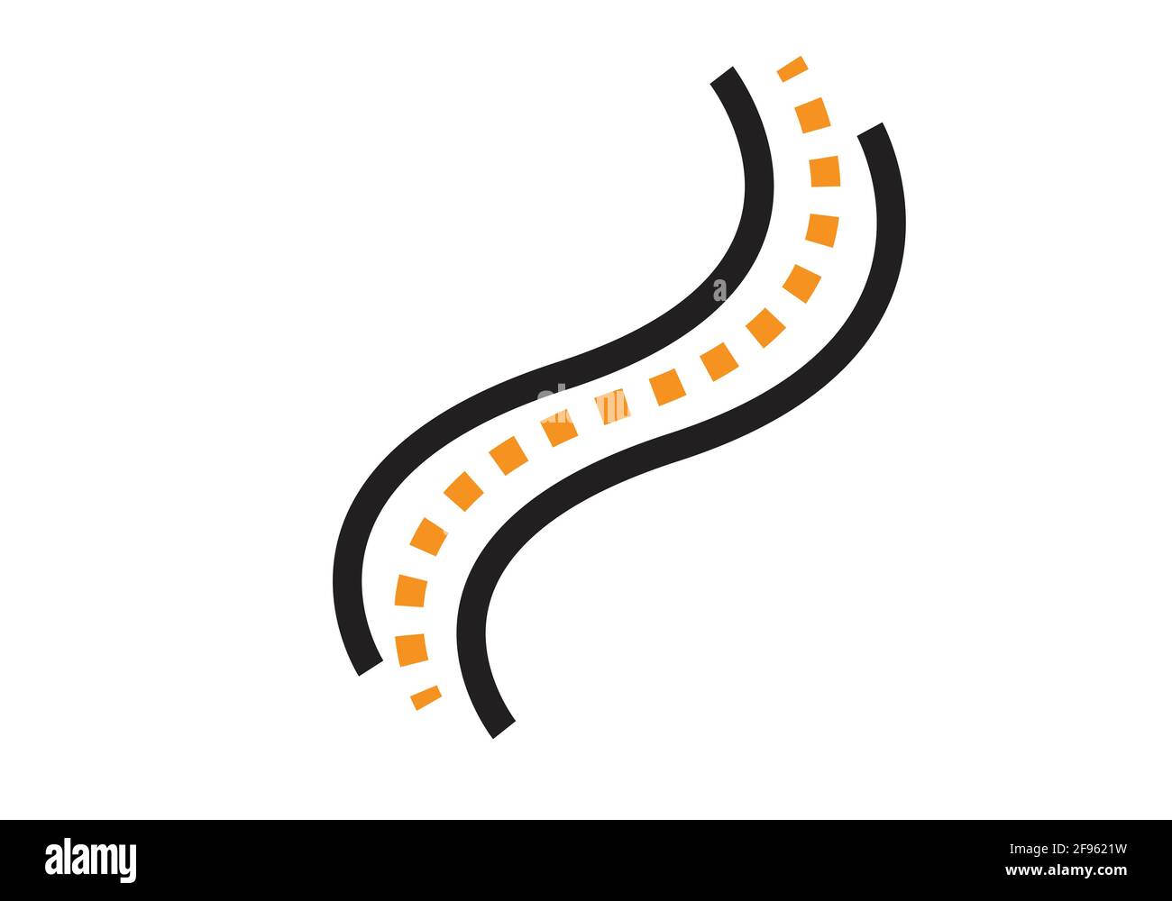 Way logo and Road symbol illustration vector design Stock Vector Image ...