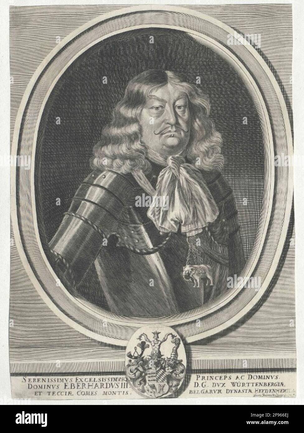 Eberhard III., Duke of Württemberg Stock Photo Alamy