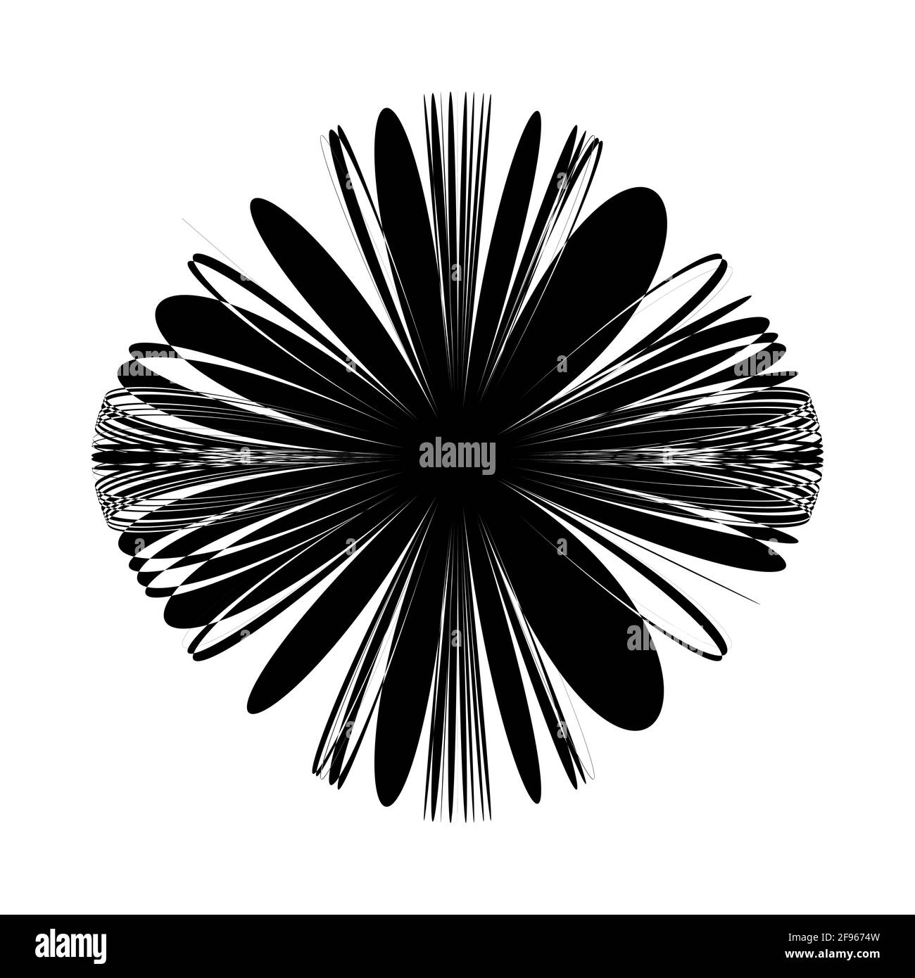 Strange Vector Shape isolated on white background. Geometric figure ...