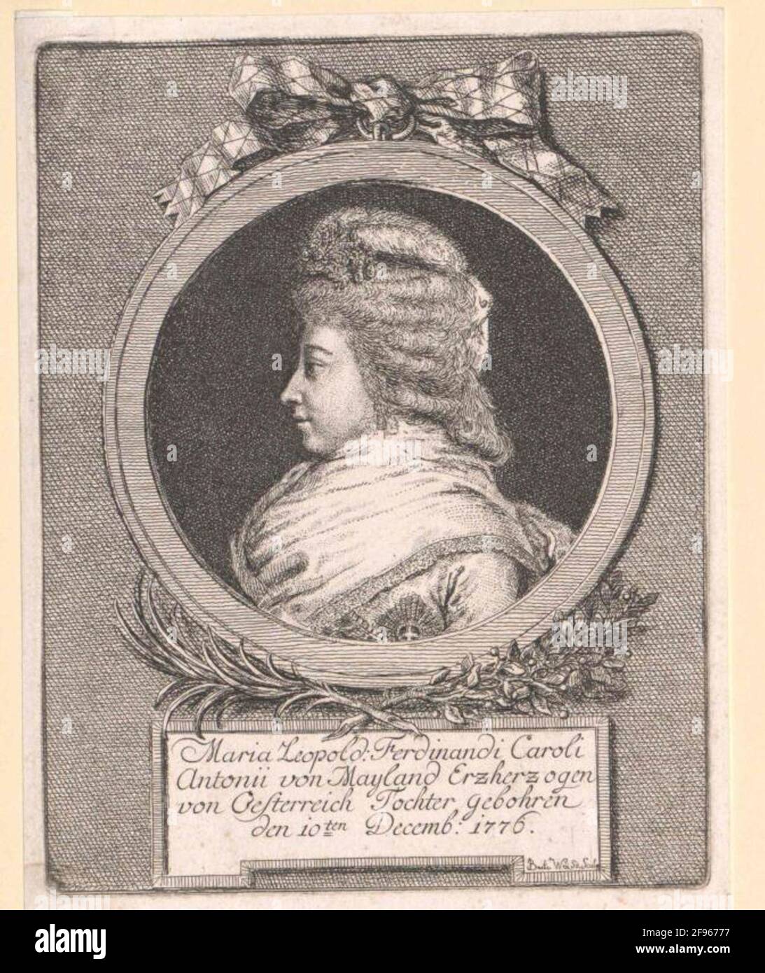 Leopoldine, Archduchess of Austria-Modena Stock Photo - Alamy