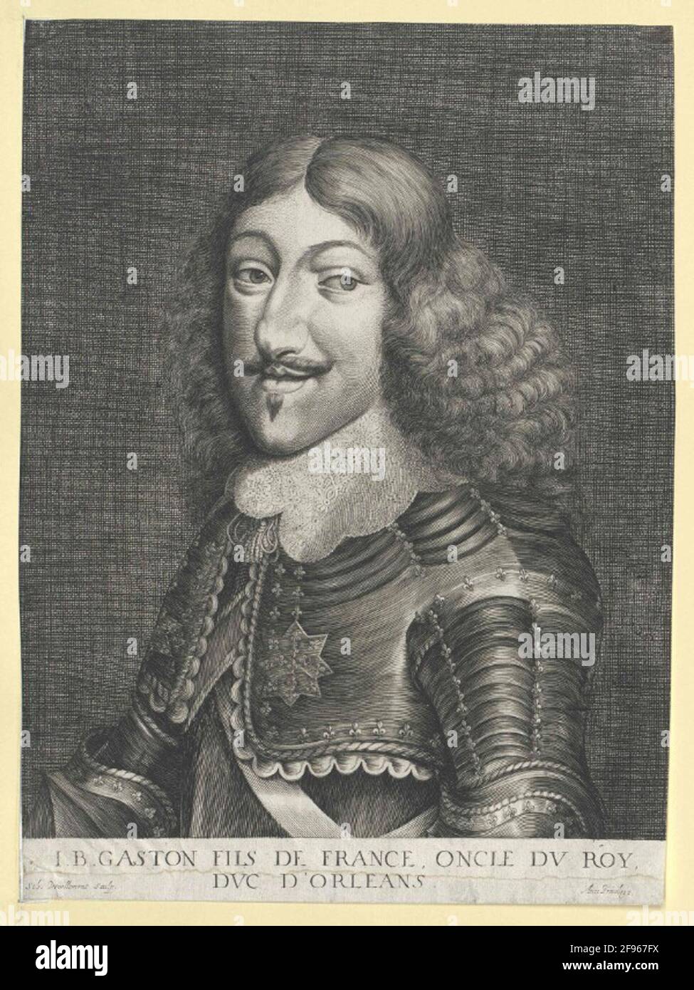 Gaston, Duke of Orléans. Stock Photo