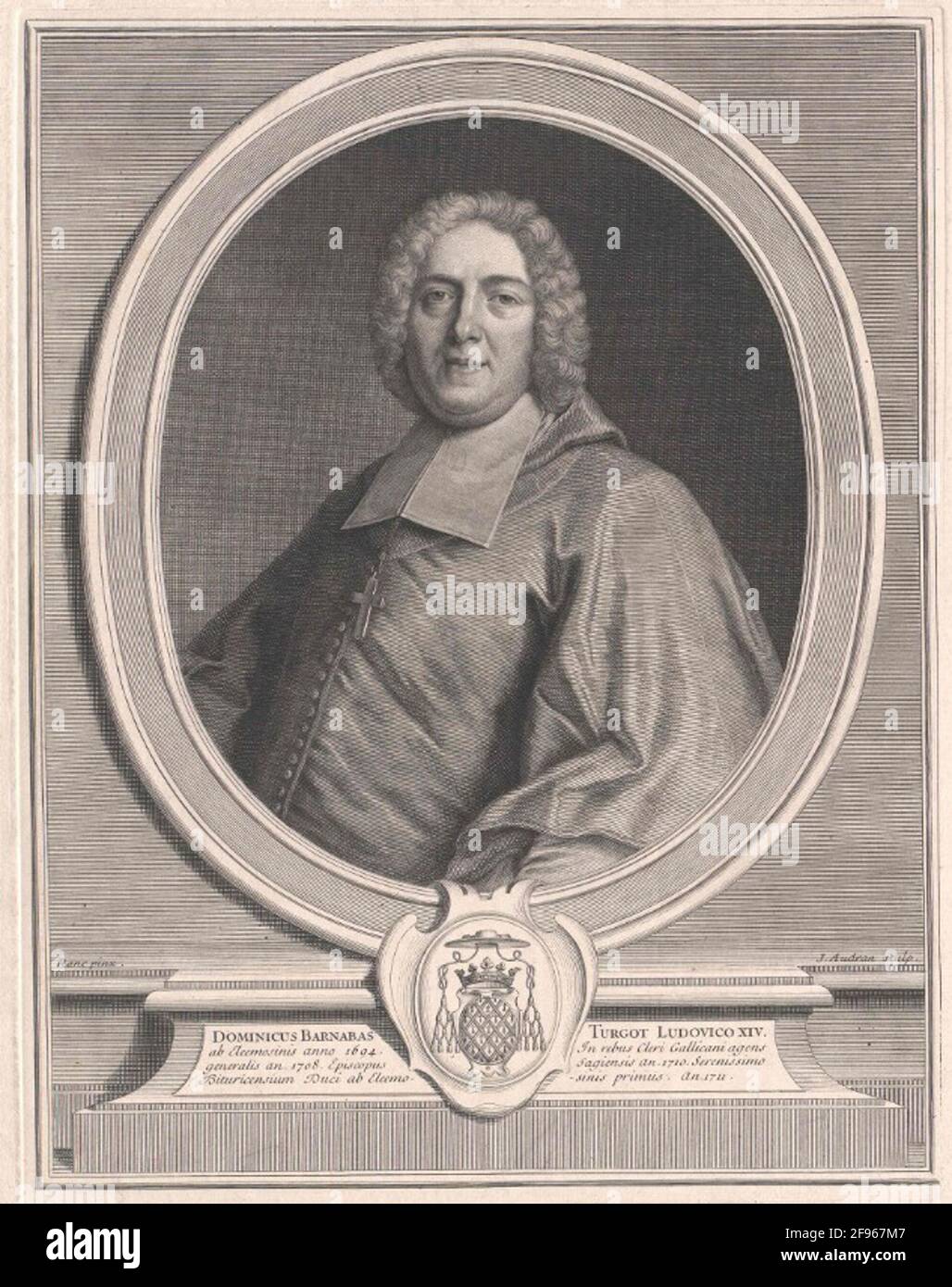 Turgot of Saint-Clair, Dominique Barnabé Stock Photo - Alamy