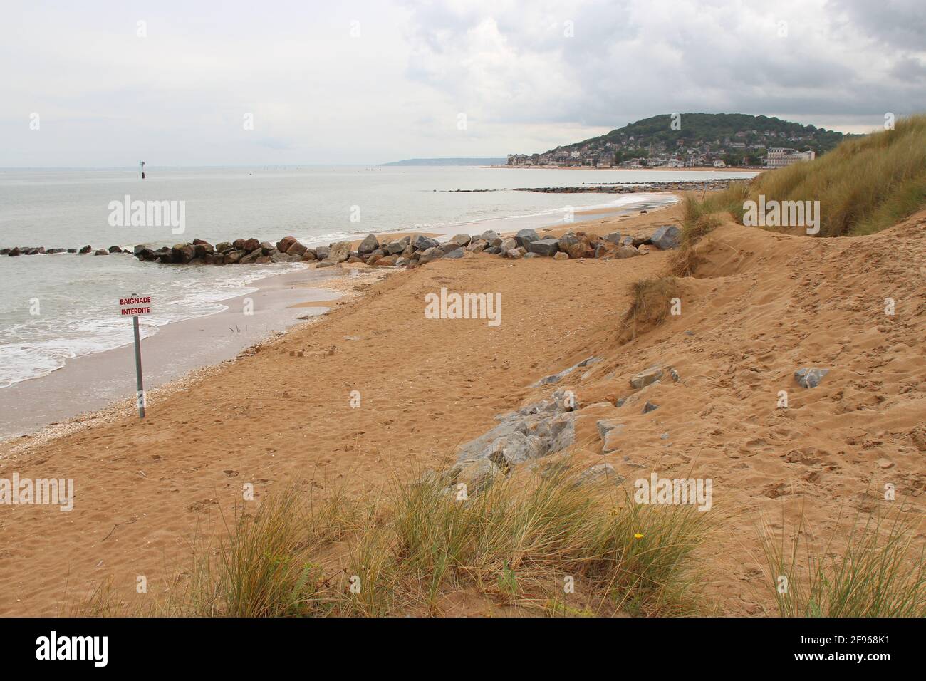 in cabourg in normandy (france) Stock Photo