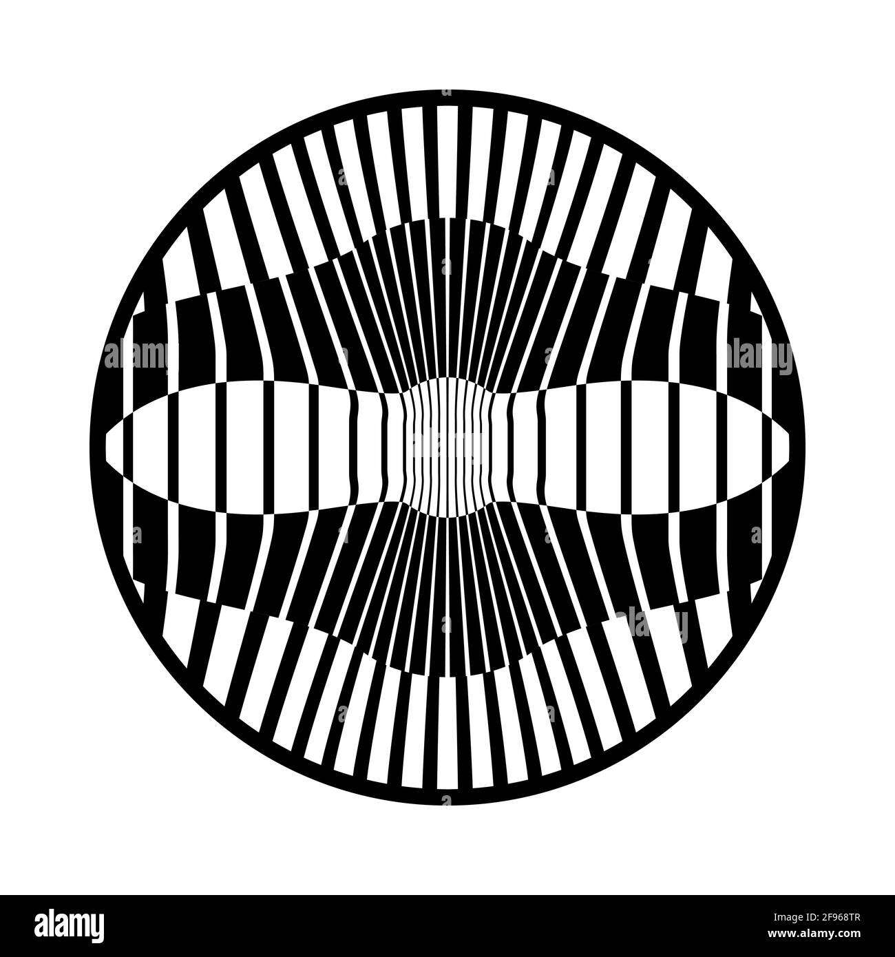 Strange Vector Shape isolated on white background. Geometric figure ...