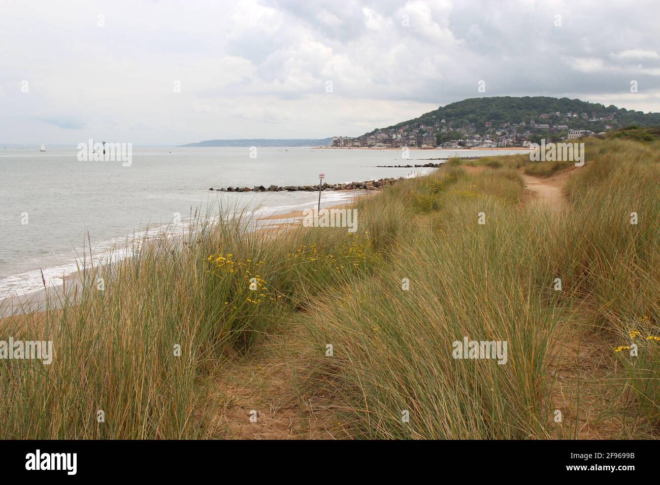 in cabourg in normandy (france) Stock Photo