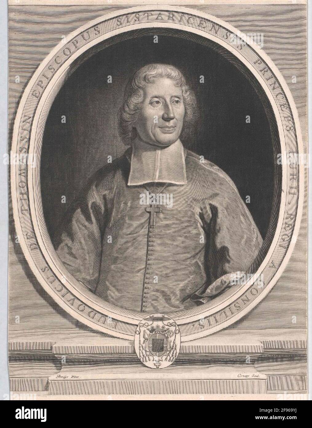 Louis Thomassin Thomassin, Louis de Stock Photo - Alamy