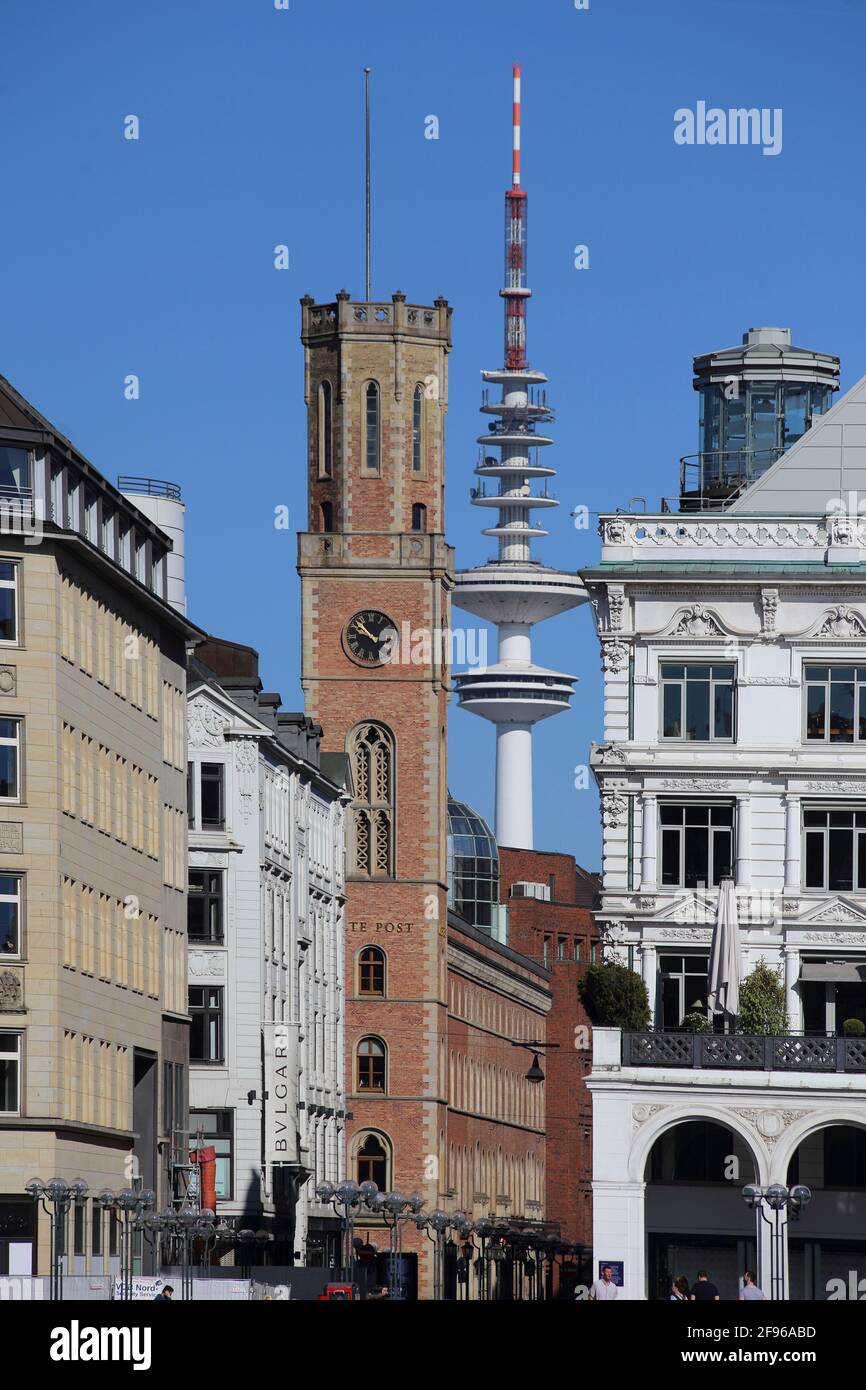Hamburg post office hires stock photography and images Alamy