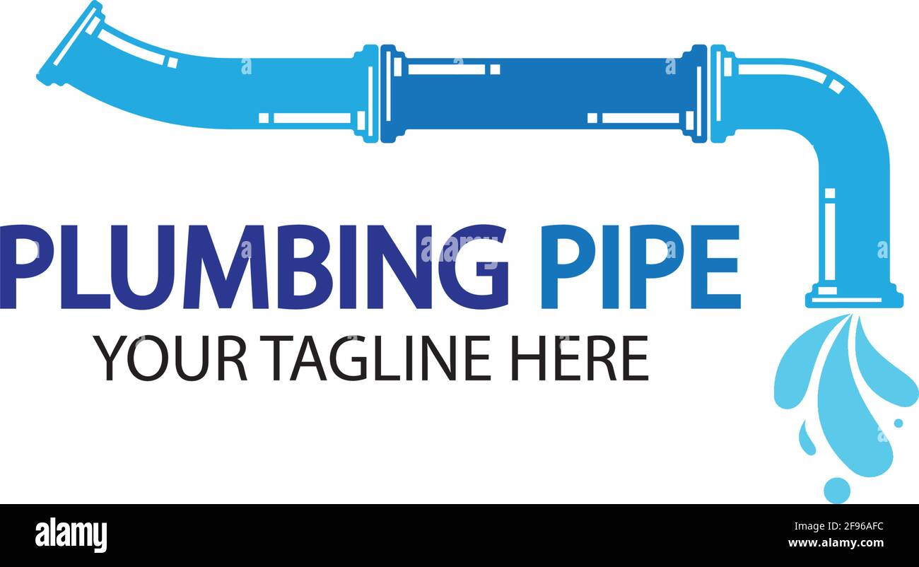 Pipe Plumbing logo vector Design Template,Plumbing logo vector design