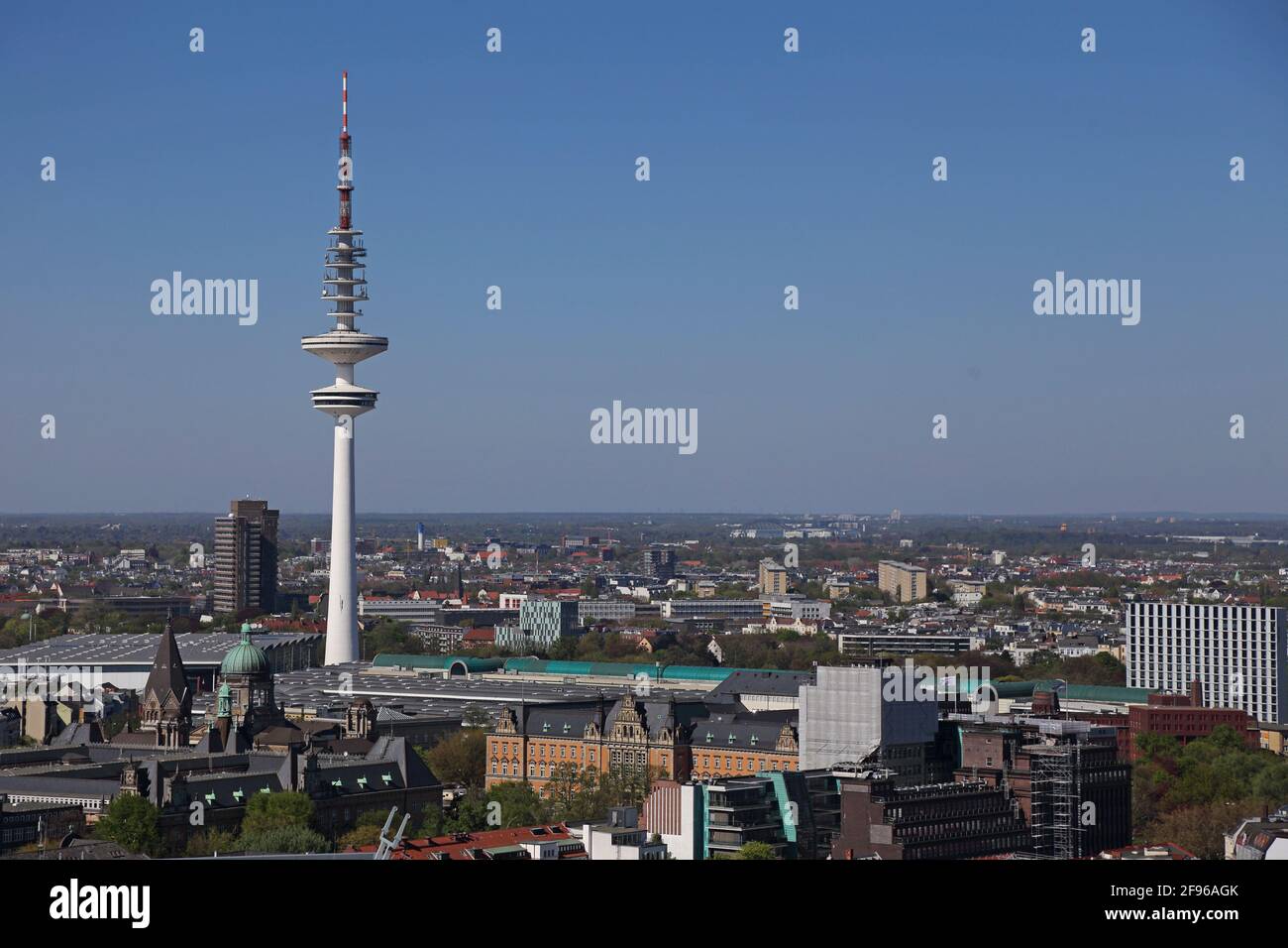 Germany, Hamburg, city overview Stock Photo