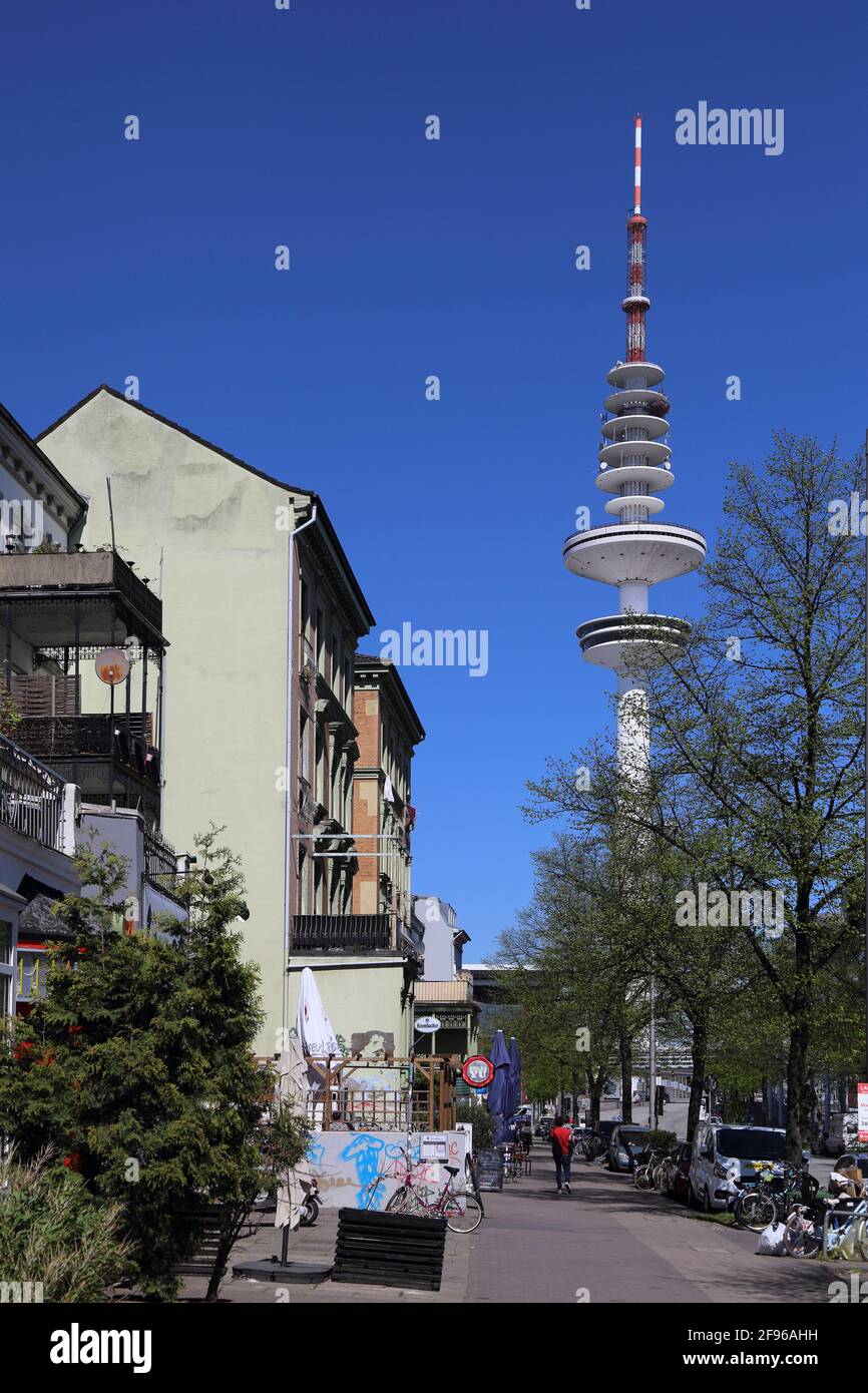 Germany, Hamburg, TV tower Stock Photo