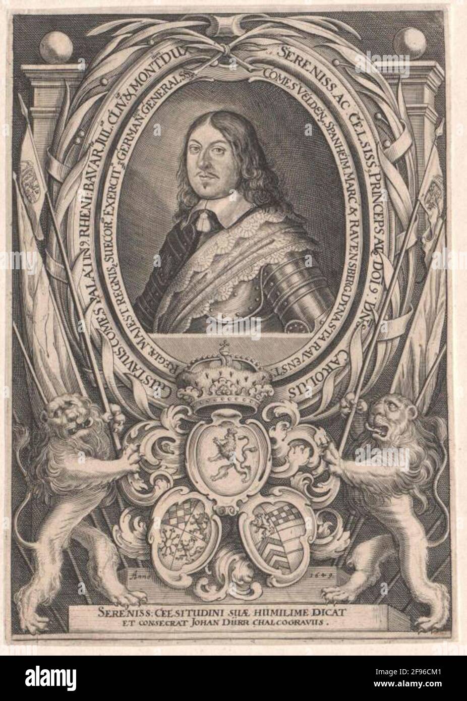Karl X. Gustav, King of Sweden Stecher: Dürr, Johann (1600 Stock Photo -  Alamy