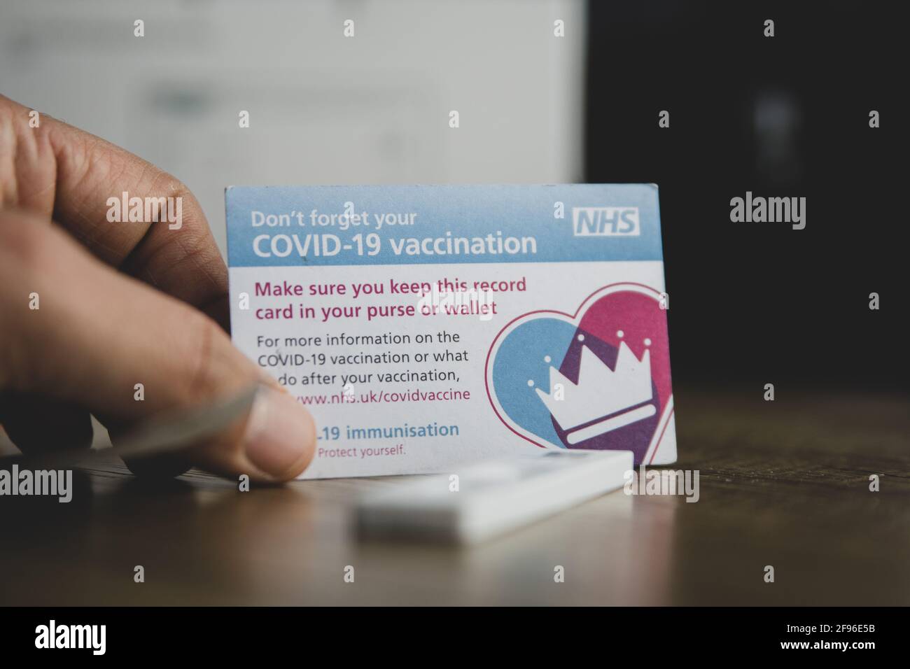 Home testing kit for school children and NHS staff, also called Lateral