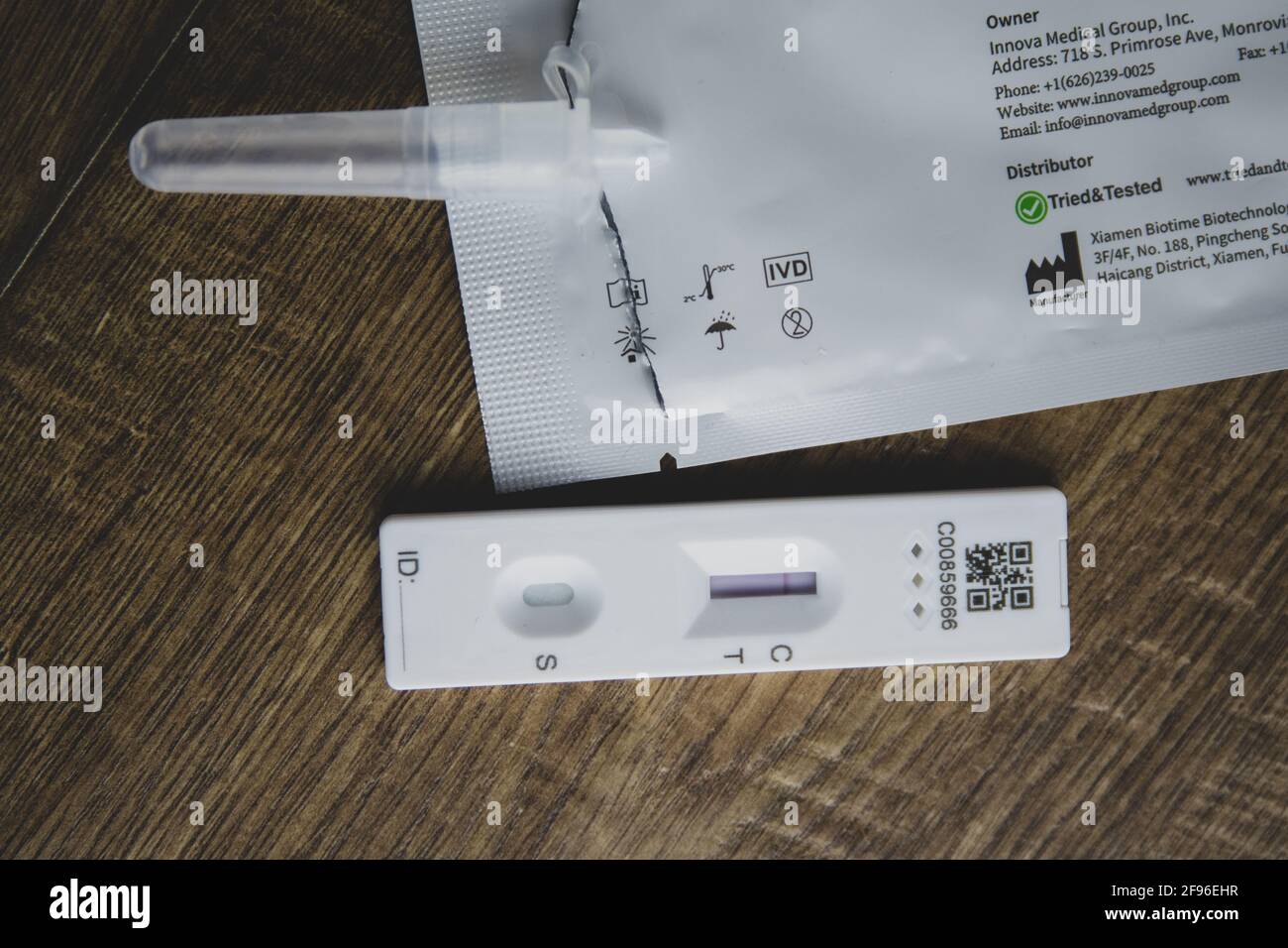 Home testing kit for school children and NHS staff, also called Lateral