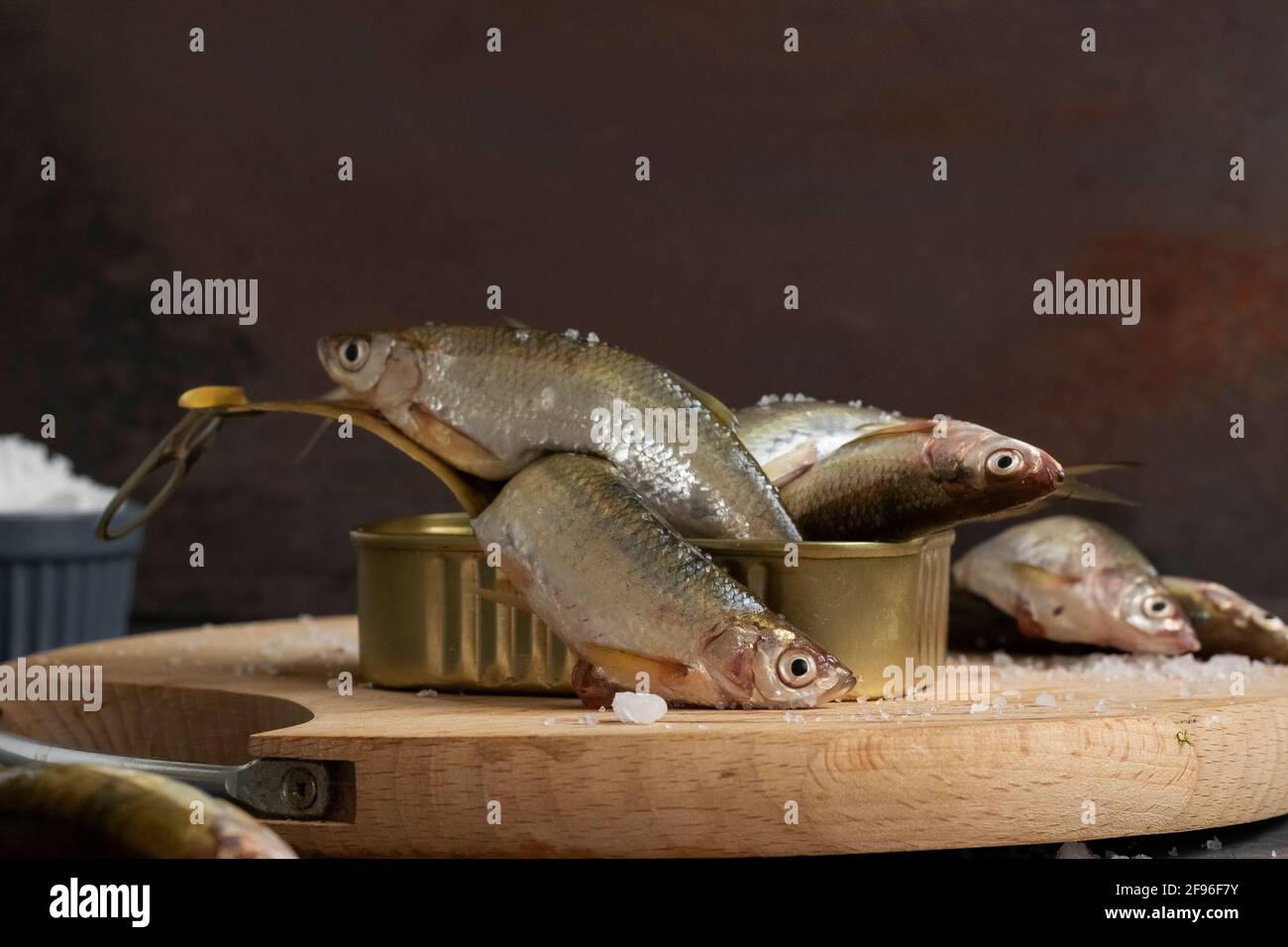Fresh canned fish, healthy eating ingredients Stock Photo Alamy