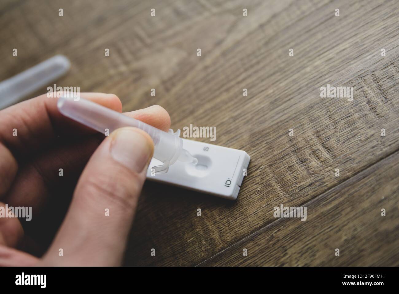 Home testing kit for school children and NHS staff, also called Lateral