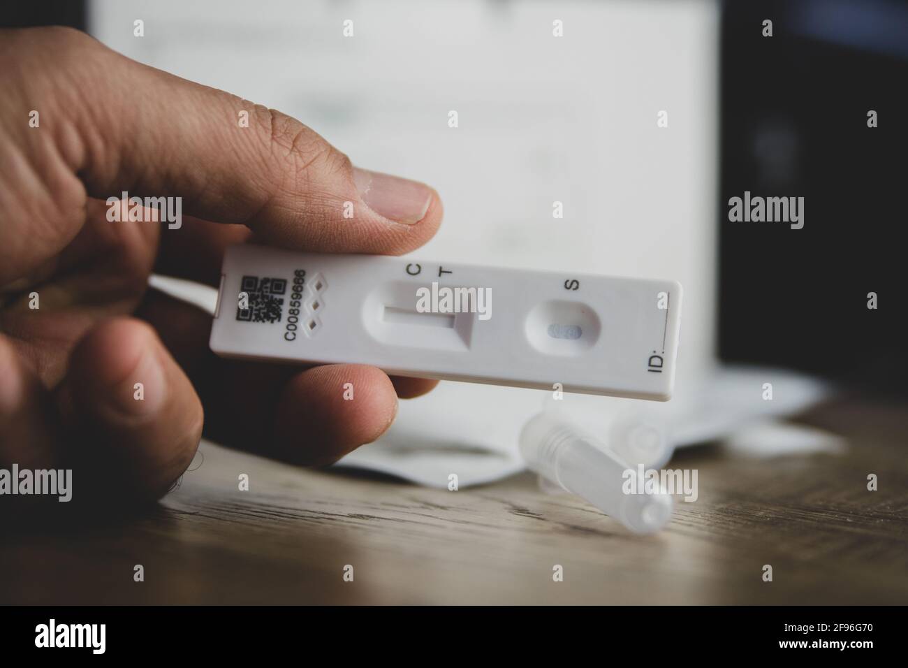 Home testing kit for school children and NHS staff, also called Lateral Flow tests for Covid 19
