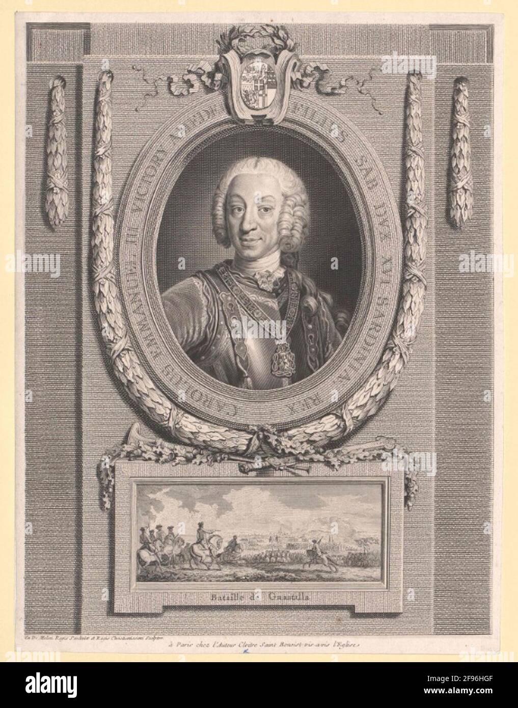 Karl Emanuel I, King of Sardinia Stock Photo Alamy