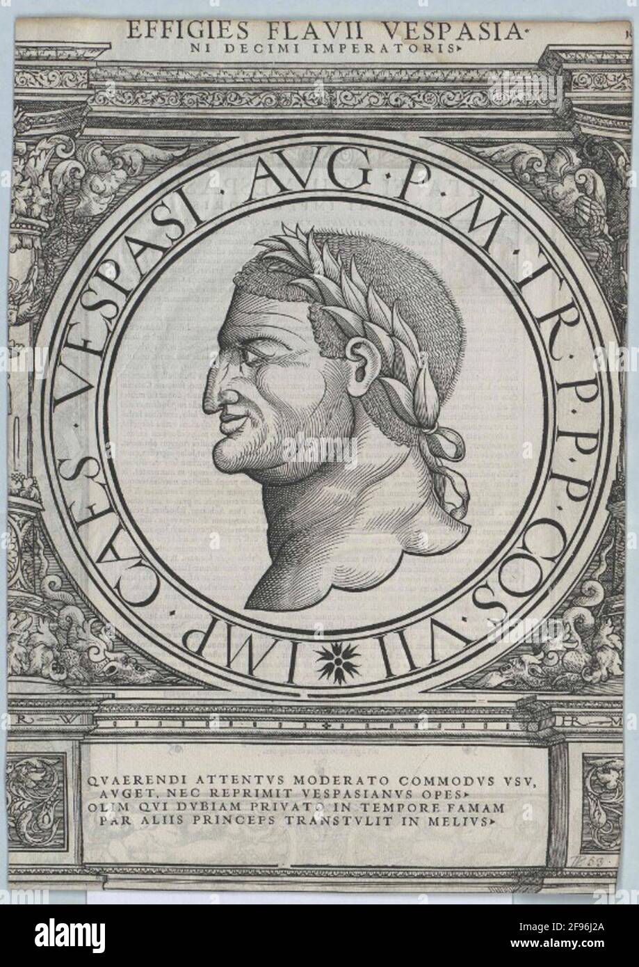 Vespasian, Roman Emperor Stock Photo - Alamy
