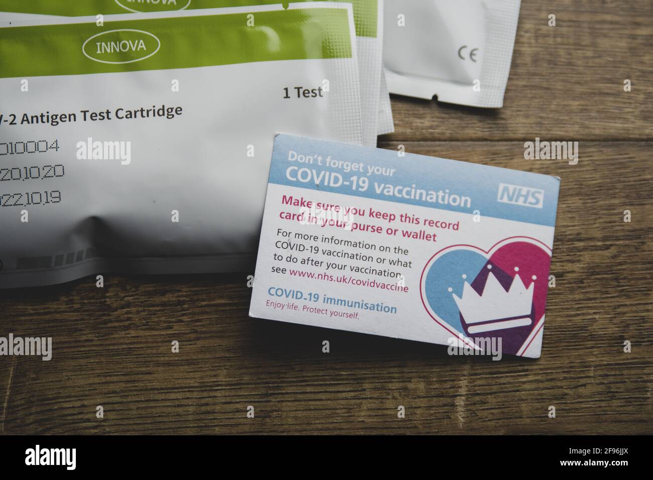 Home testing kit for school children and NHS staff, also called Lateral