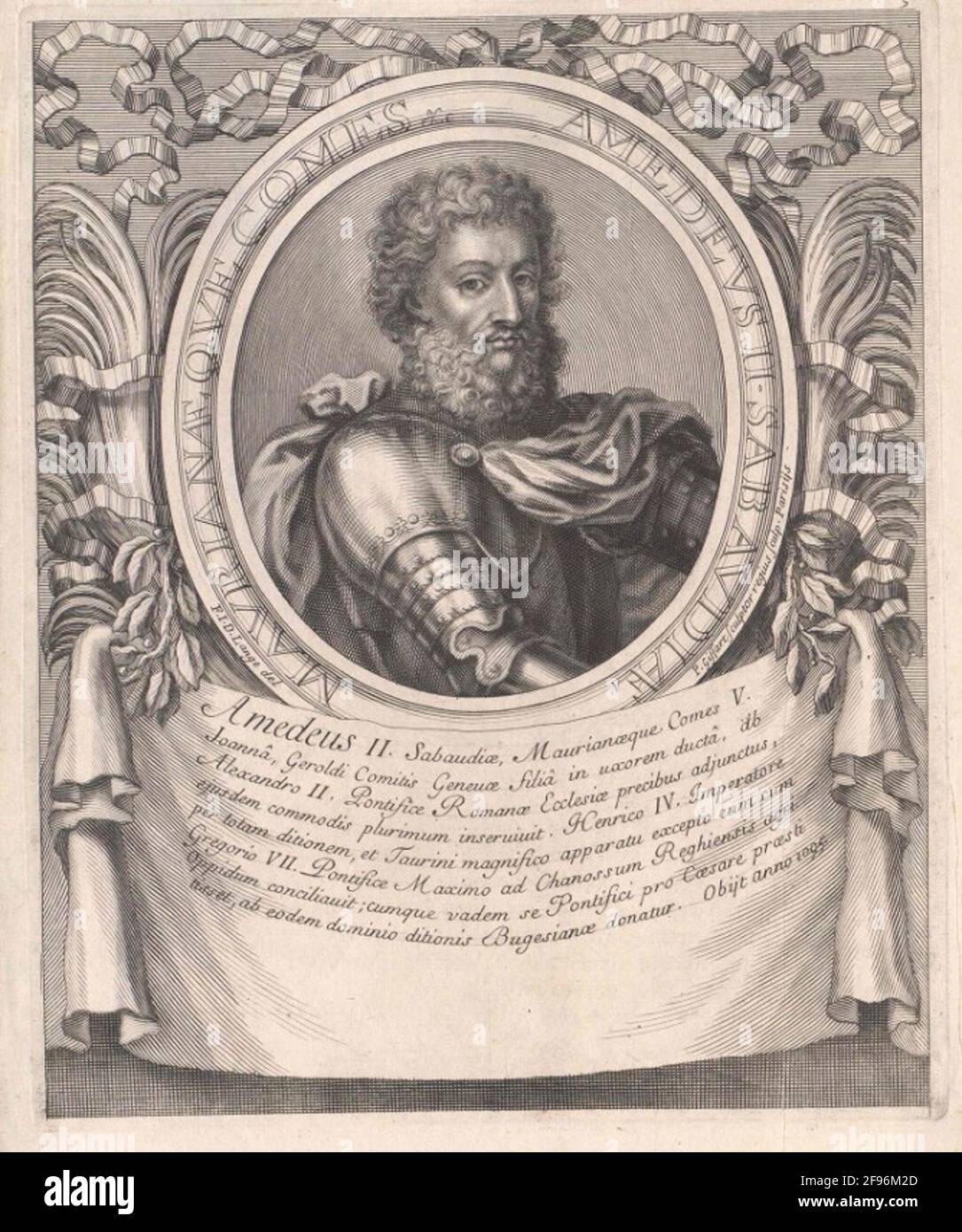 Amadeus II, Count of Savoyen Stock Photo Alamy