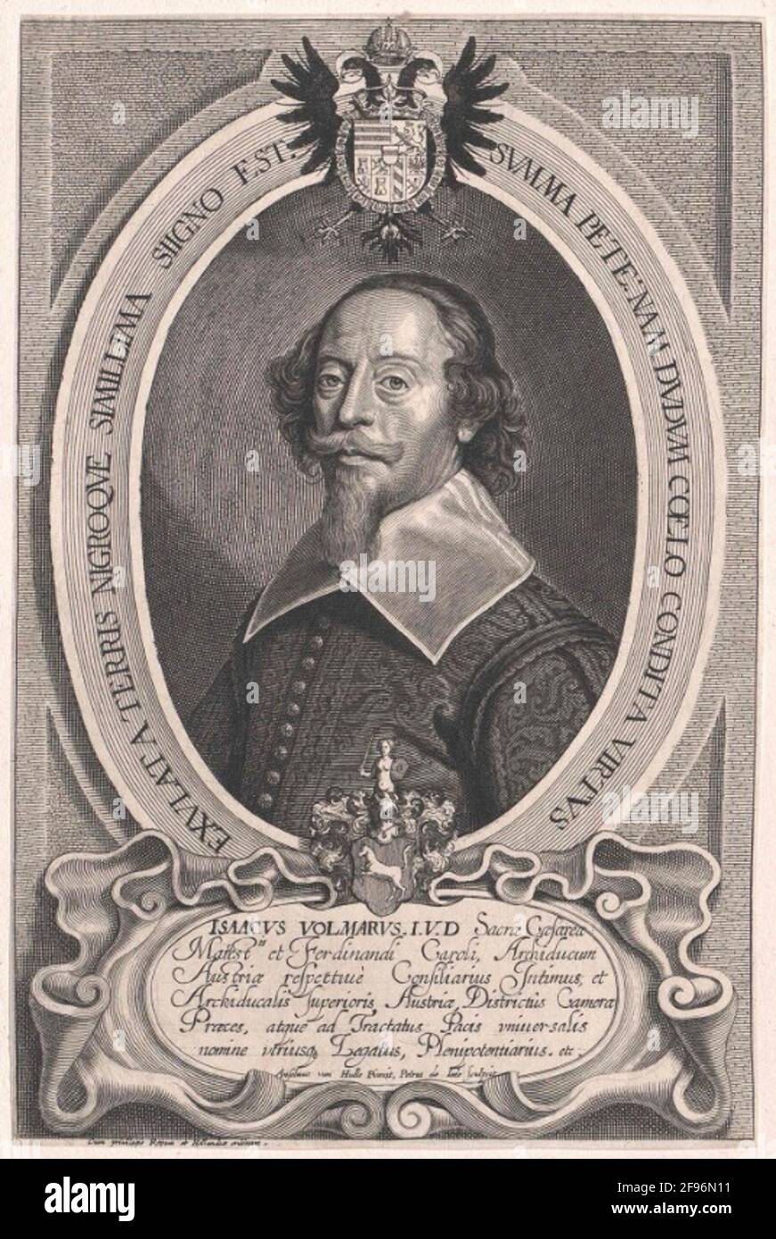 Volmar, Freiherr von Rieden, Isaac Stecher: Joden, Pieter DE (2) Dating: 1643/1674 Stock Photo