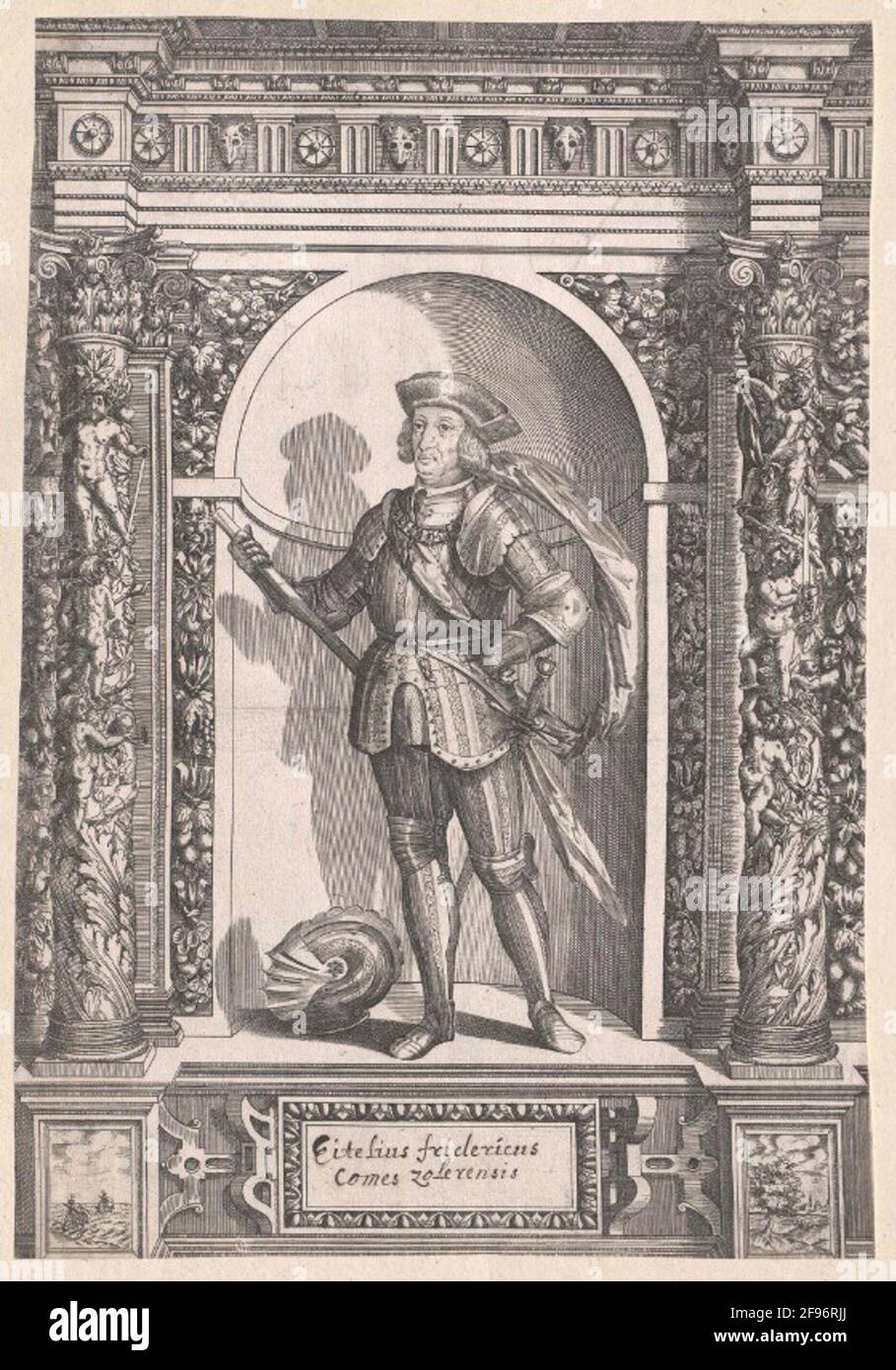 Eitel Frederick II, Count of Zollern Stock Photo Alamy