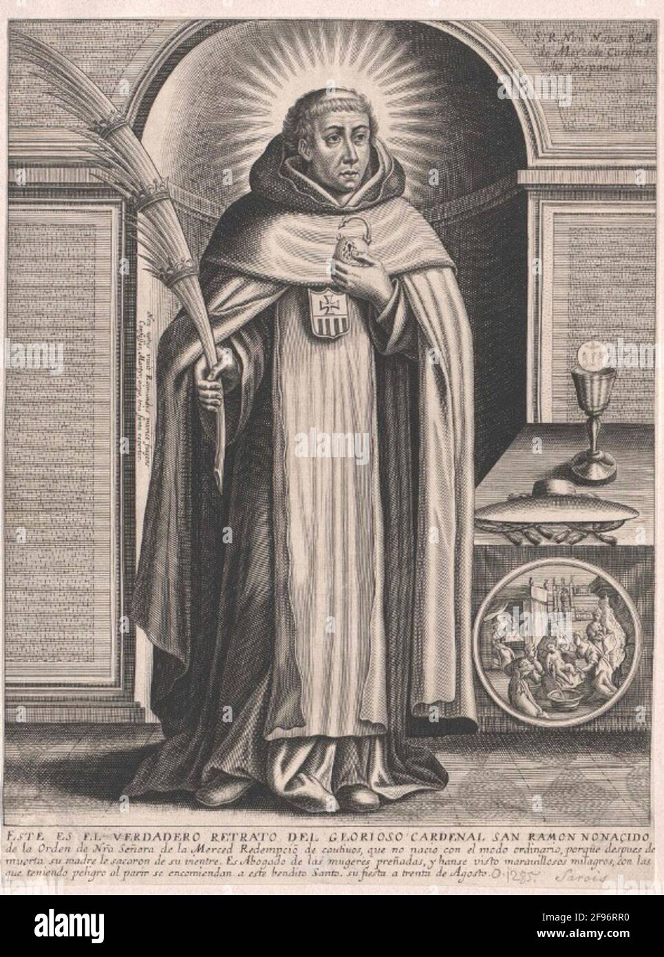 Raymond Nonnatus, Heilig Stock Photo Alamy