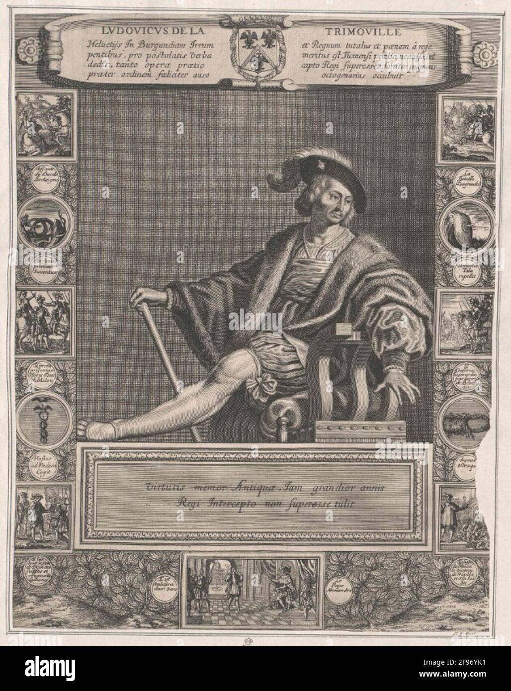 Talmound The tremoille, Prince of Talmond, Louis II. de Stock Photo - Alamy