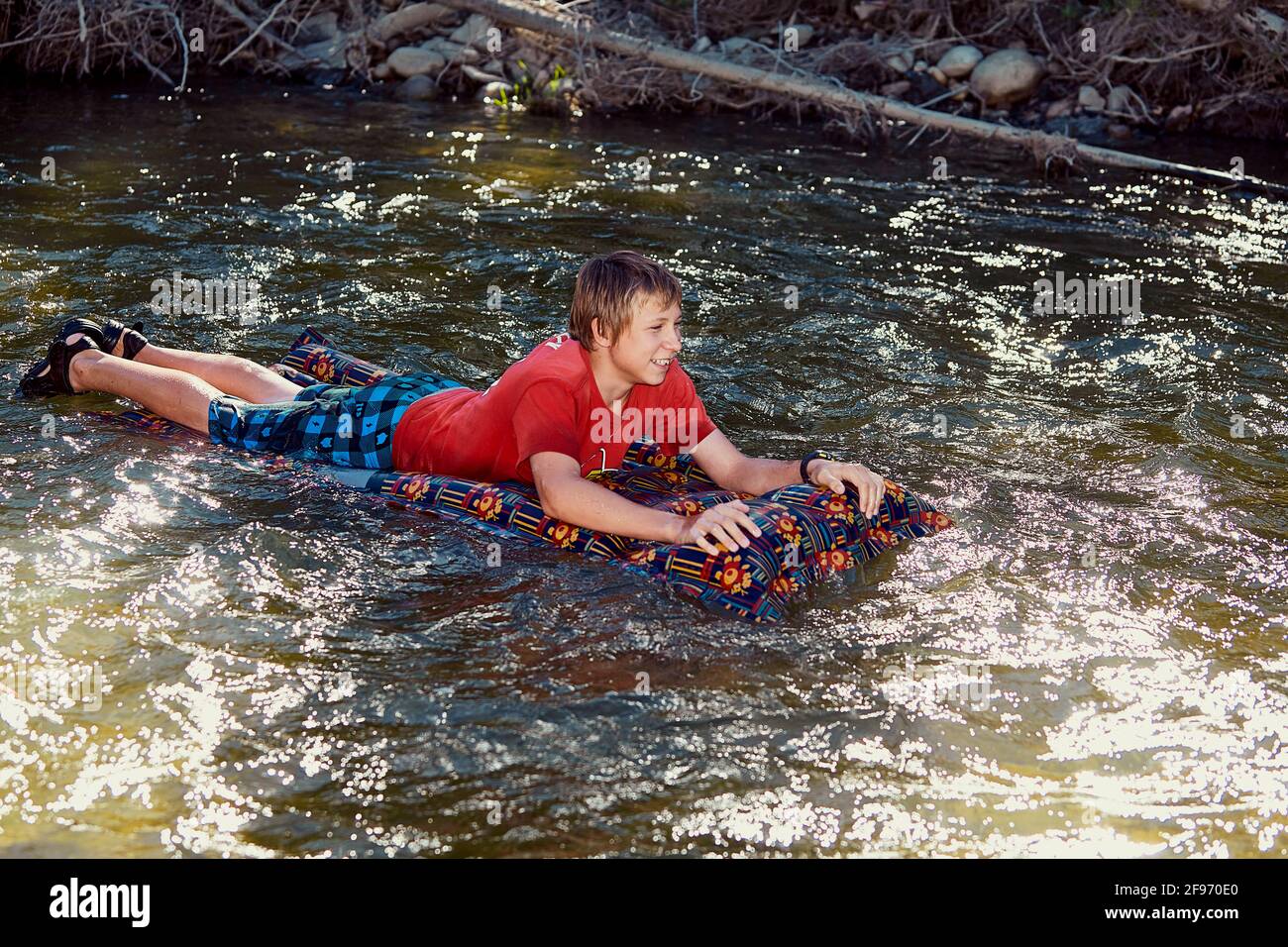 A summer tradition Tubing down the river is a classic pastime for many