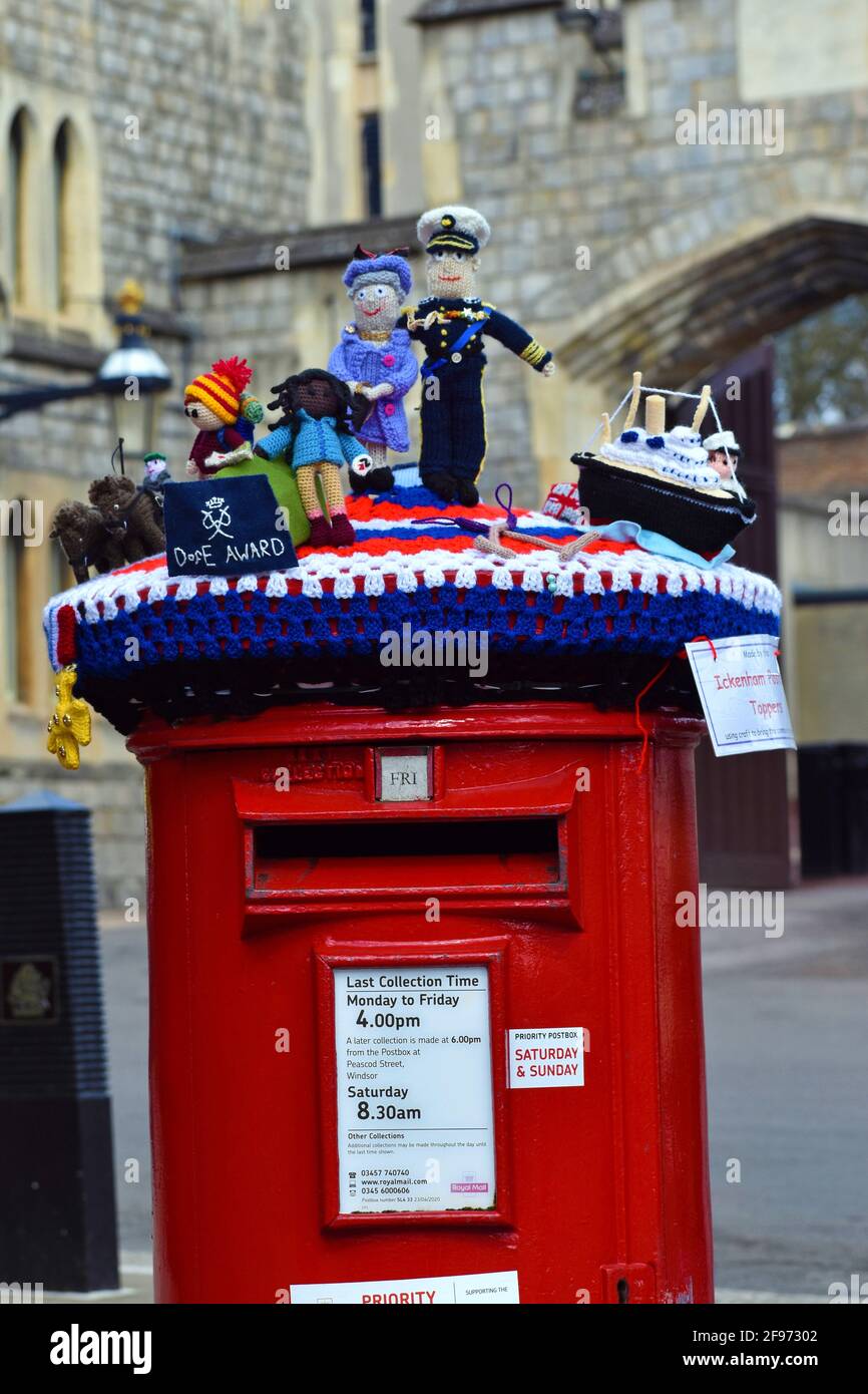 Ickenham post box toppers hires stock photography and images Alamy