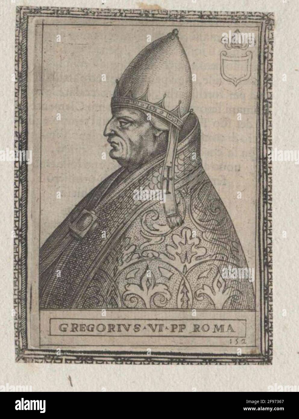 Gregor VI., Papa Stock Photo Alamy