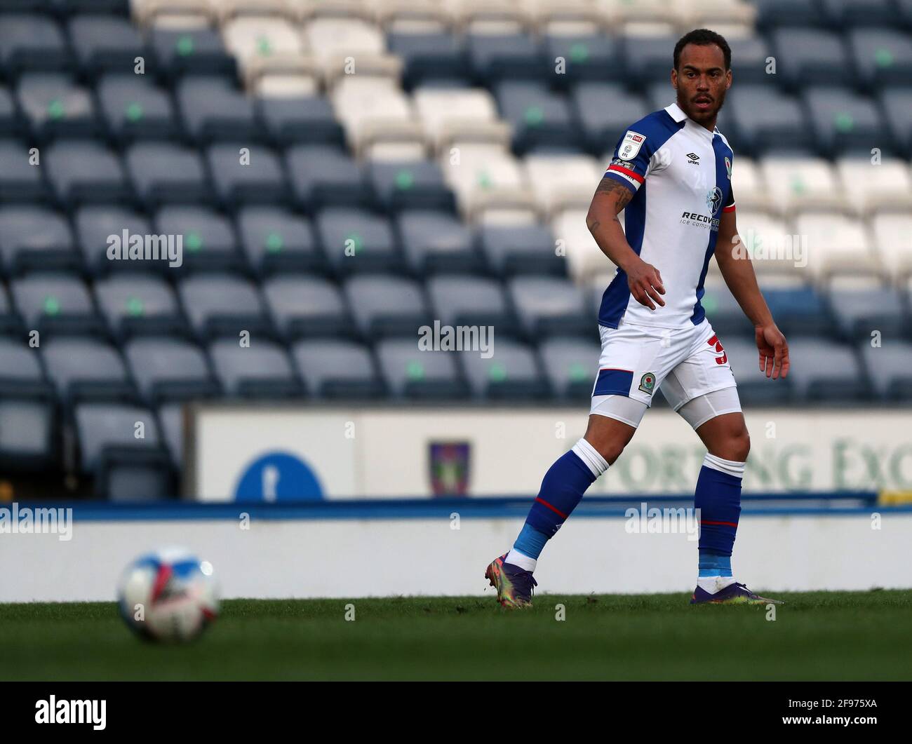 Blackburn Uk 16th Apr 21 Wayne Rooney Manager Of Derby County Watches The Game From The Technical Area In Blackburn Uk On 4 16 21 Photo By Simon Whitehead News Images Sipa Usa Credit Sipa Usa Alamy