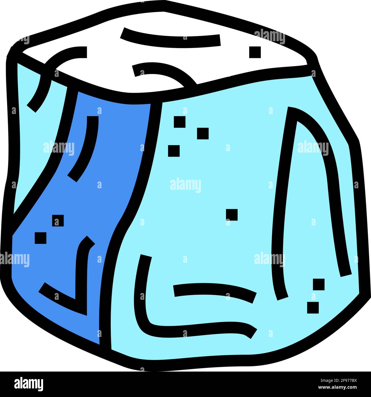 ice water color icon vector illustration Stock Vector Image & Art - Alamy